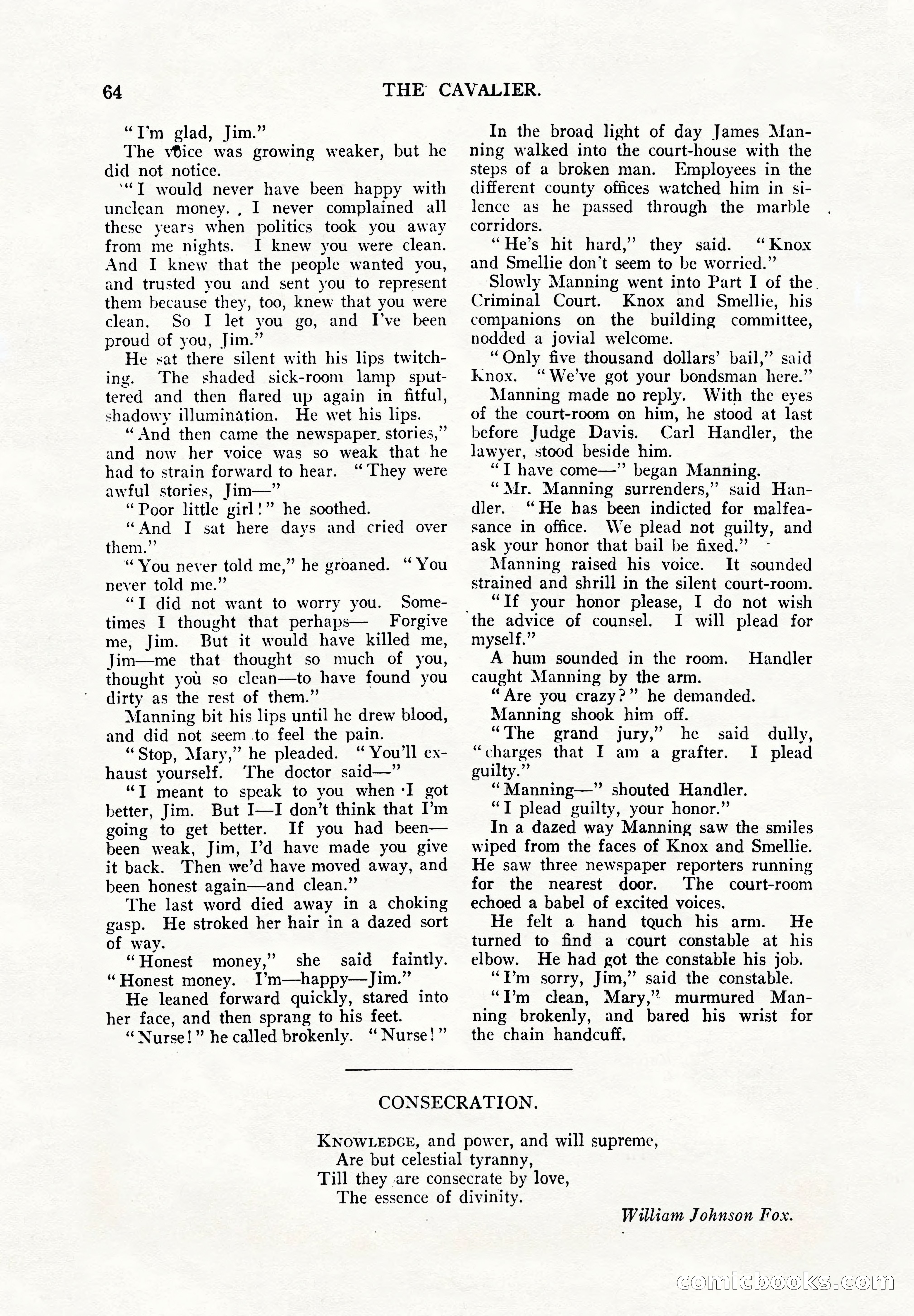 The Cavalier, June 1911 — page 68 of 198