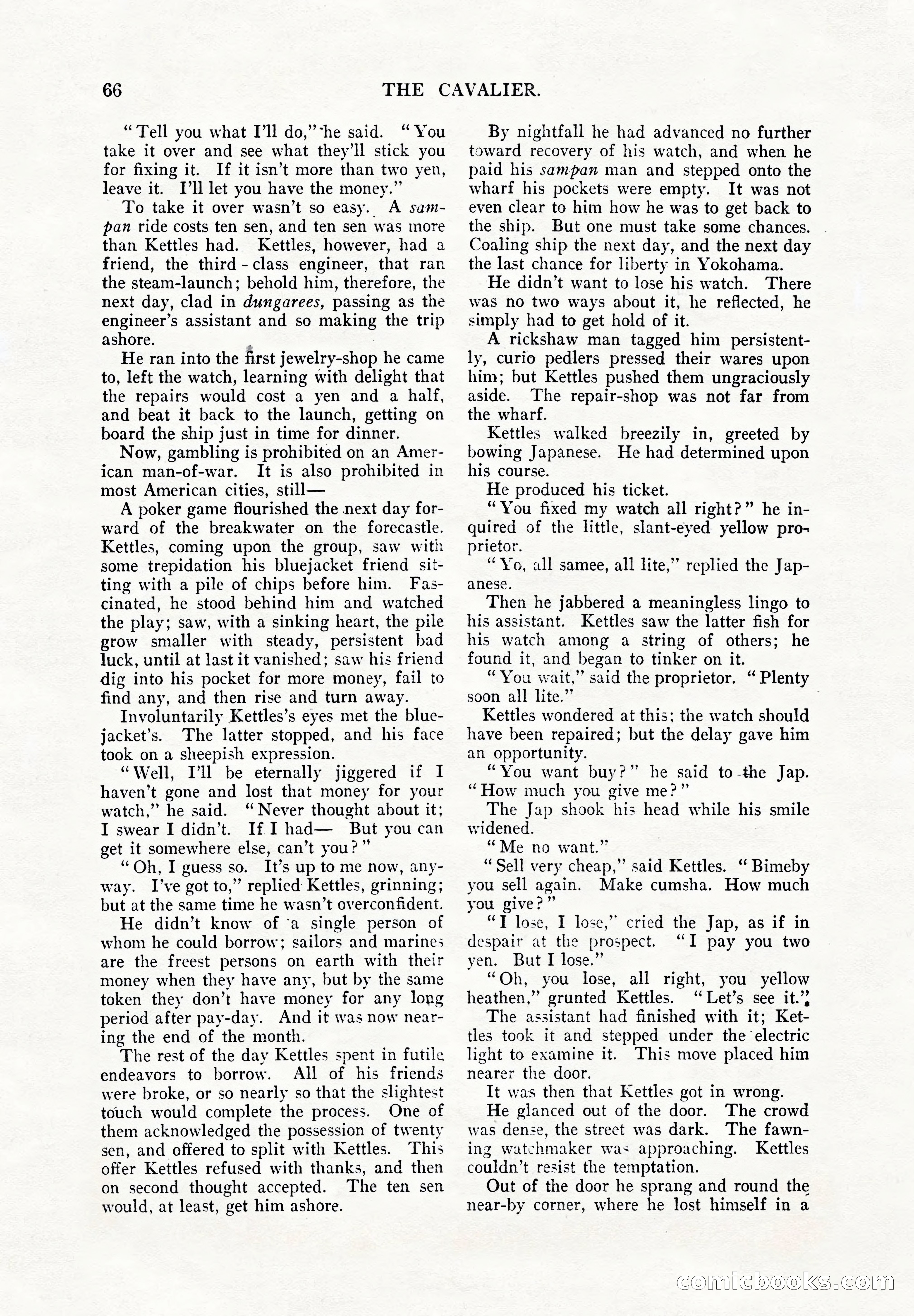 The Cavalier, June 1911 — page 70 of 198