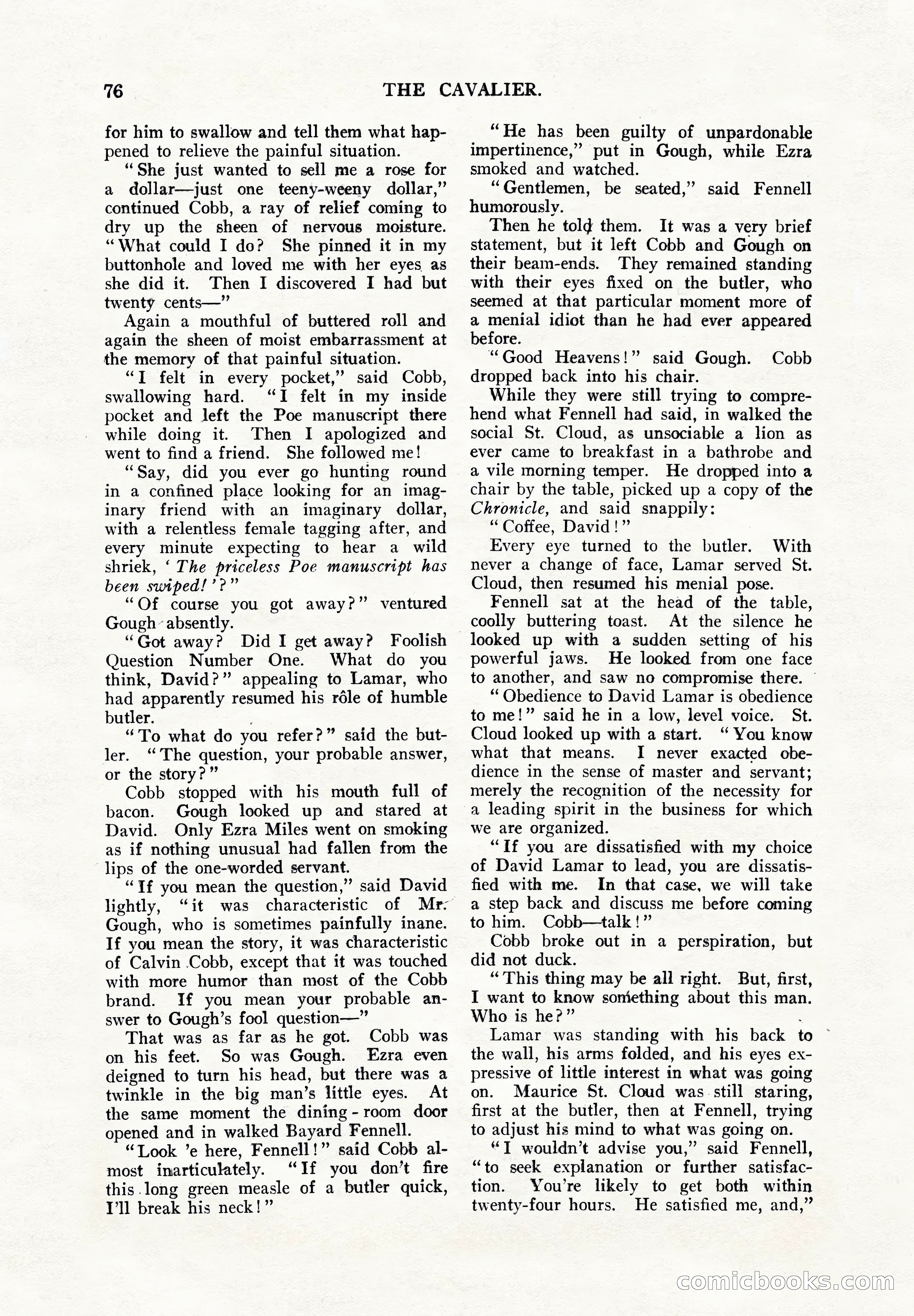 The Cavalier, June 1911 — page 80 of 198