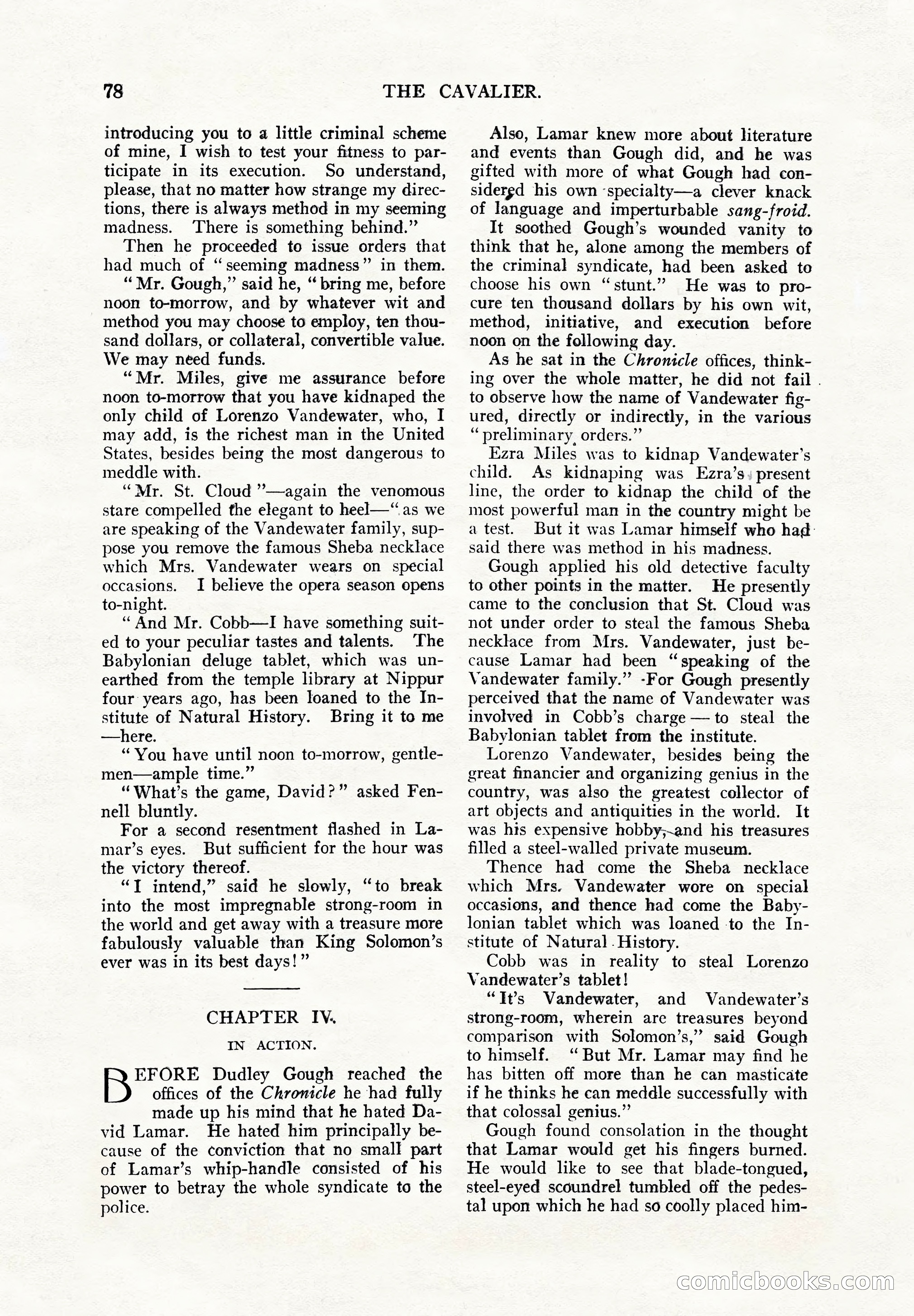 The Cavalier, June 1911 — page 82 of 198