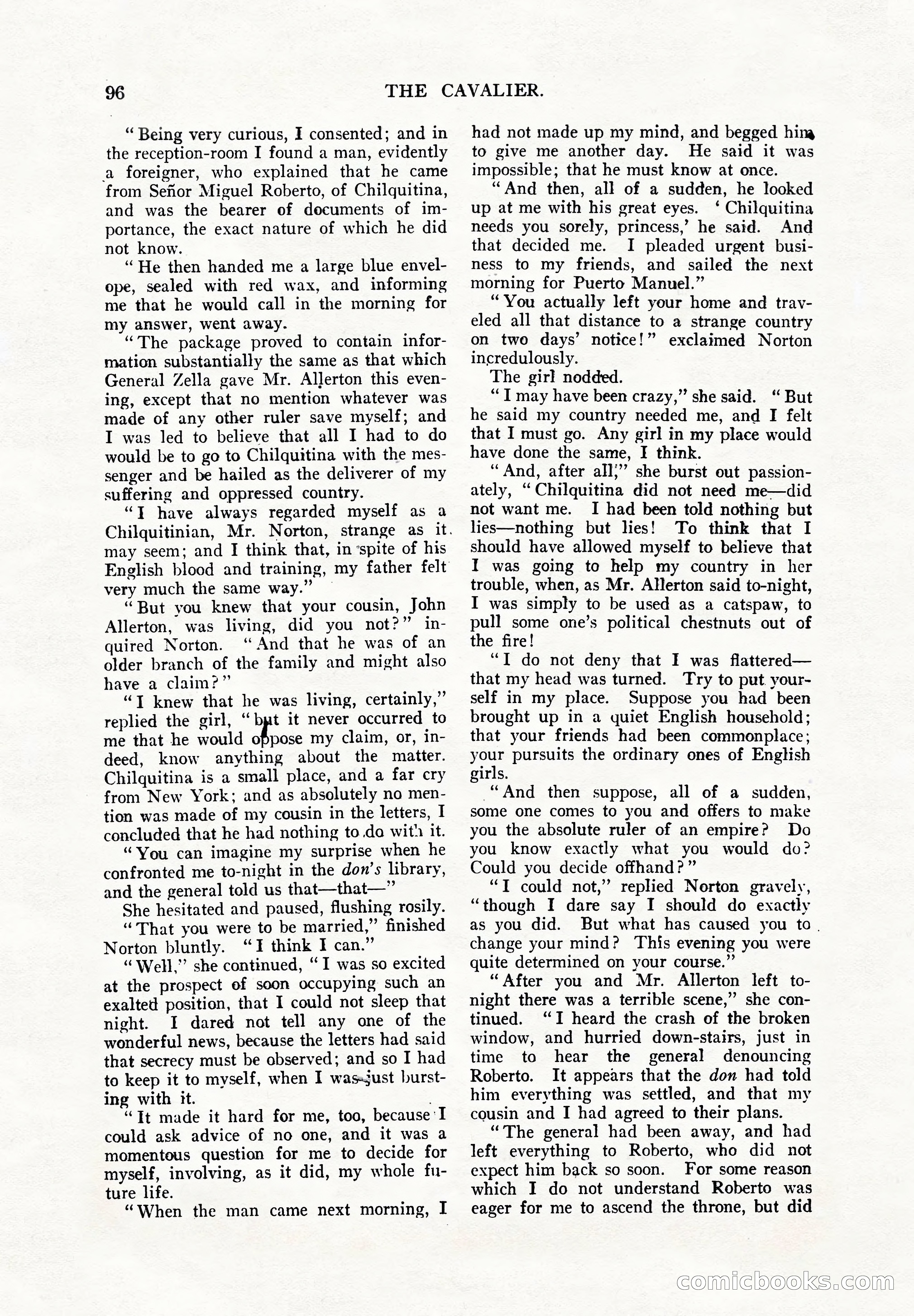 The Cavalier, June 1911 — page 100 of 198