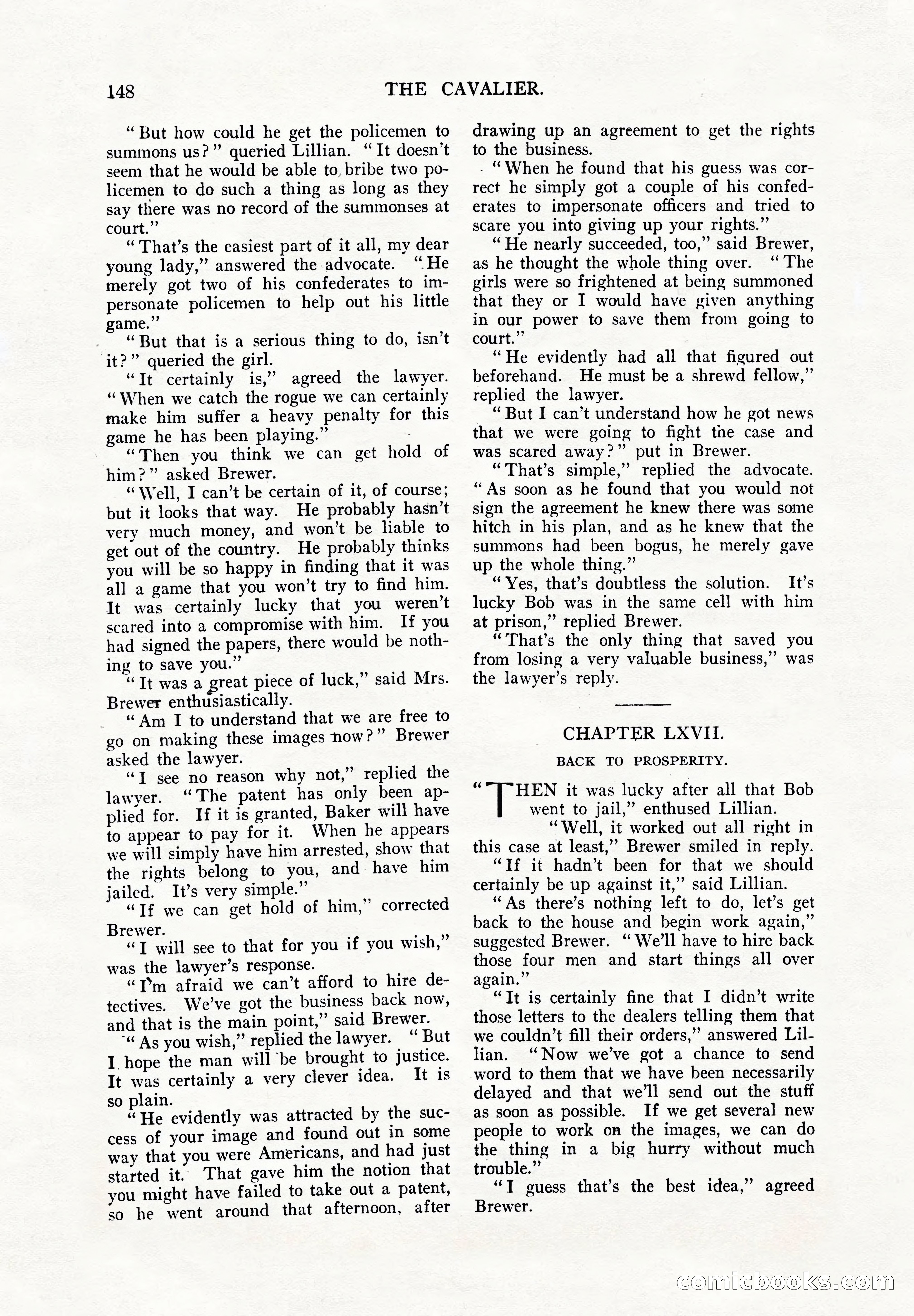 The Cavalier, June 1911 — page 152 of 198