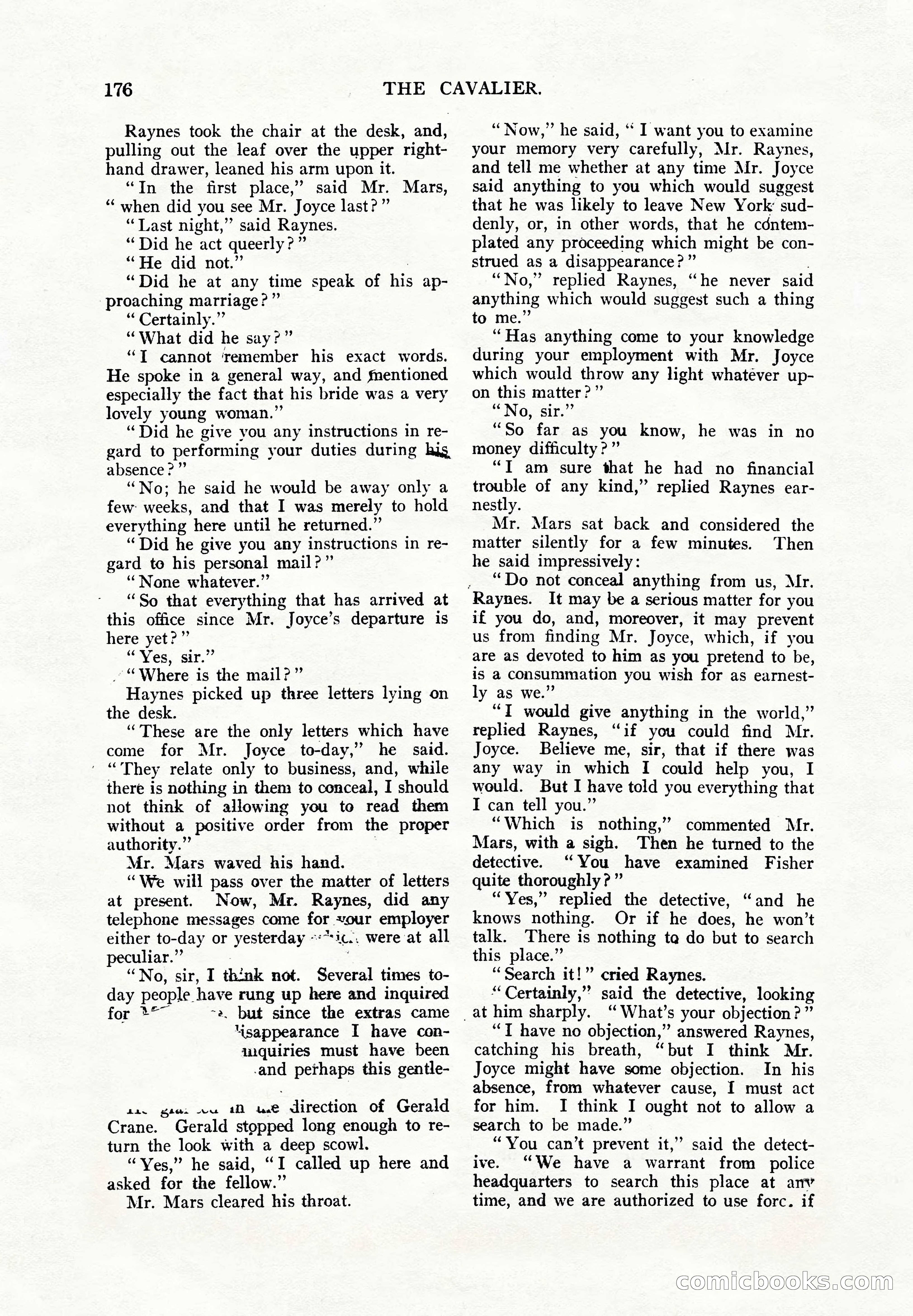 The Cavalier, June 1911 — page 180 of 198