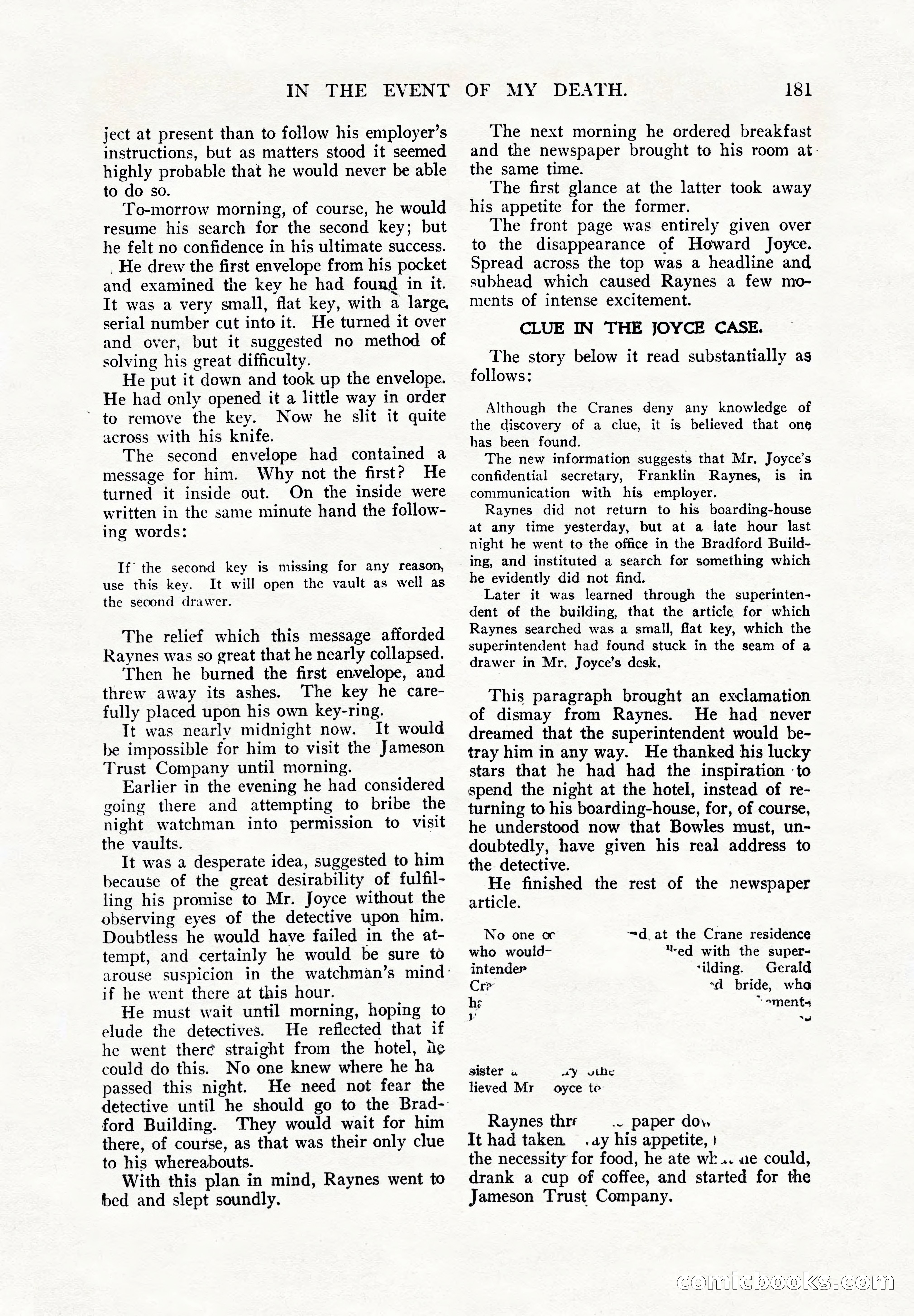 The Cavalier, June 1911 — page 185 of 198