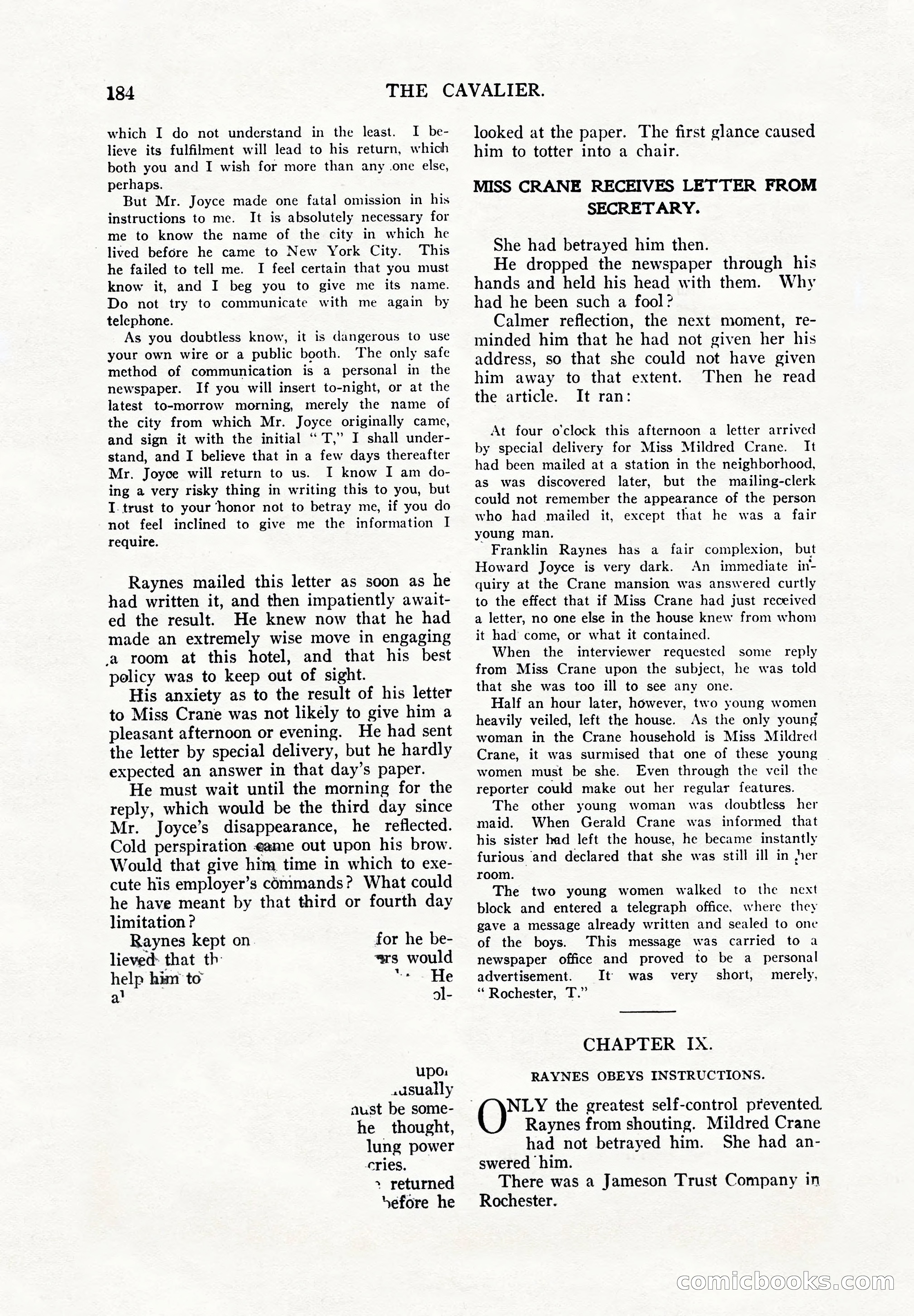 The Cavalier, June 1911 — page 188 of 198