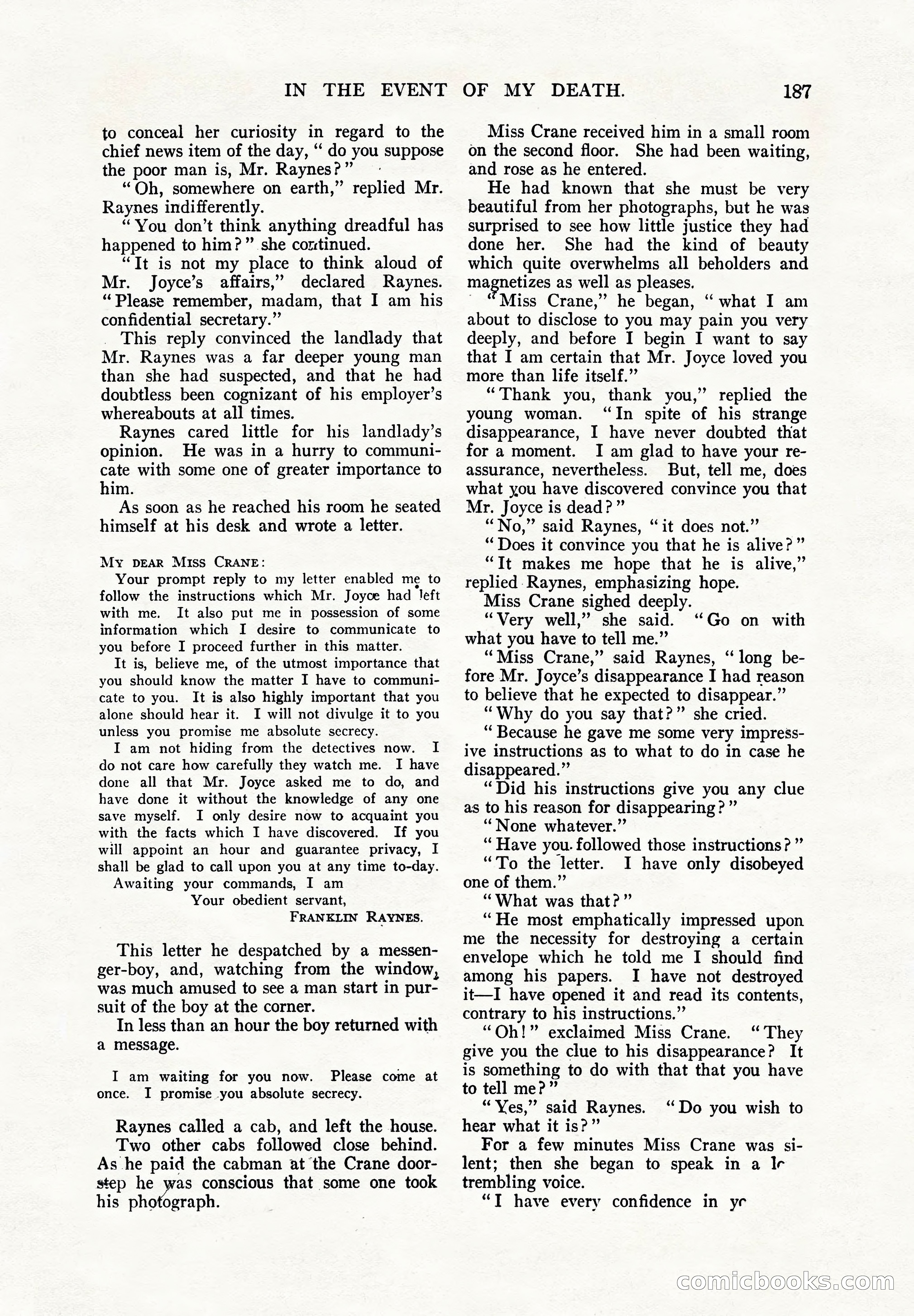 The Cavalier, June 1911 — page 191 of 198