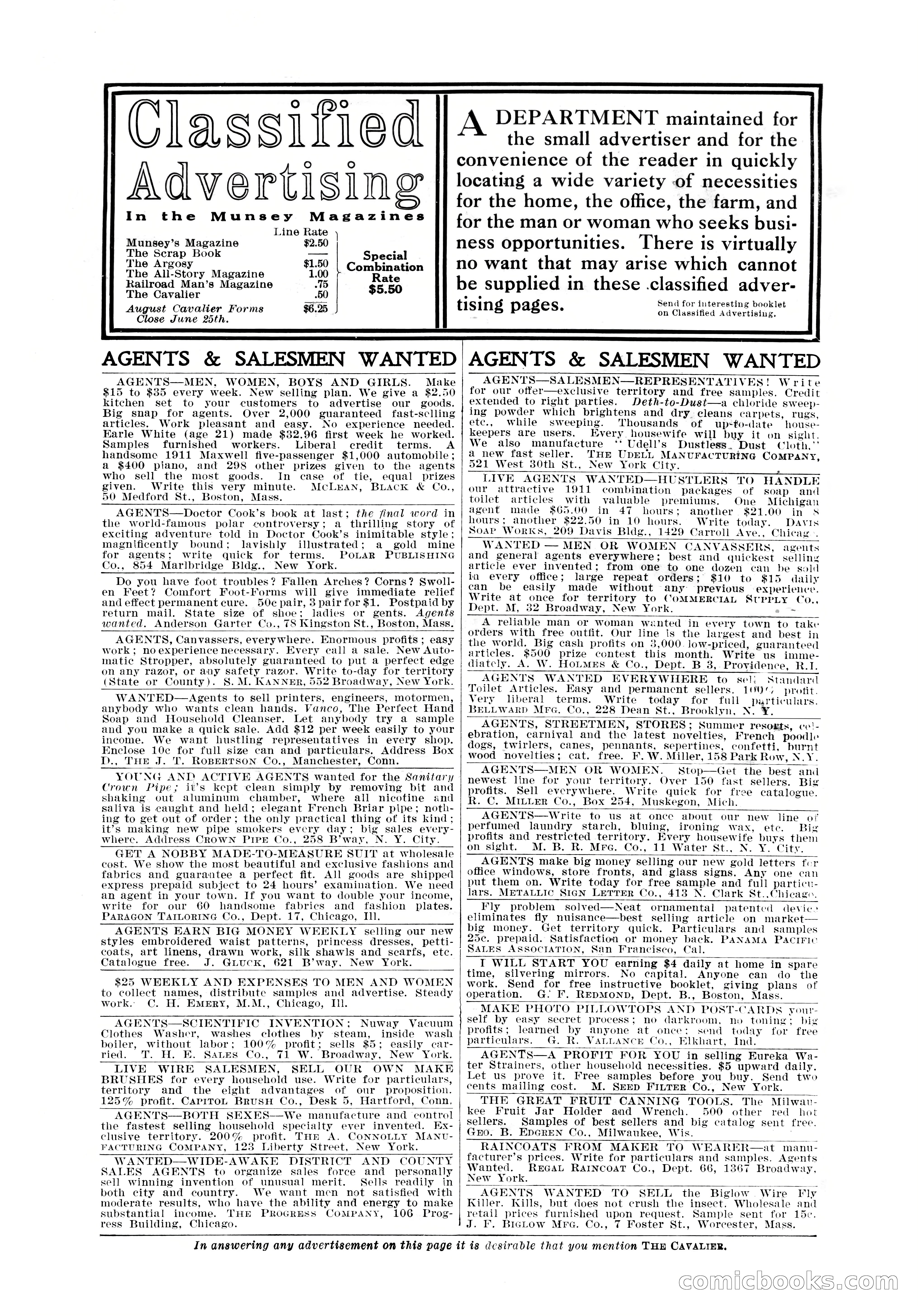 The Cavalier, July 1911 — page 4 of 198