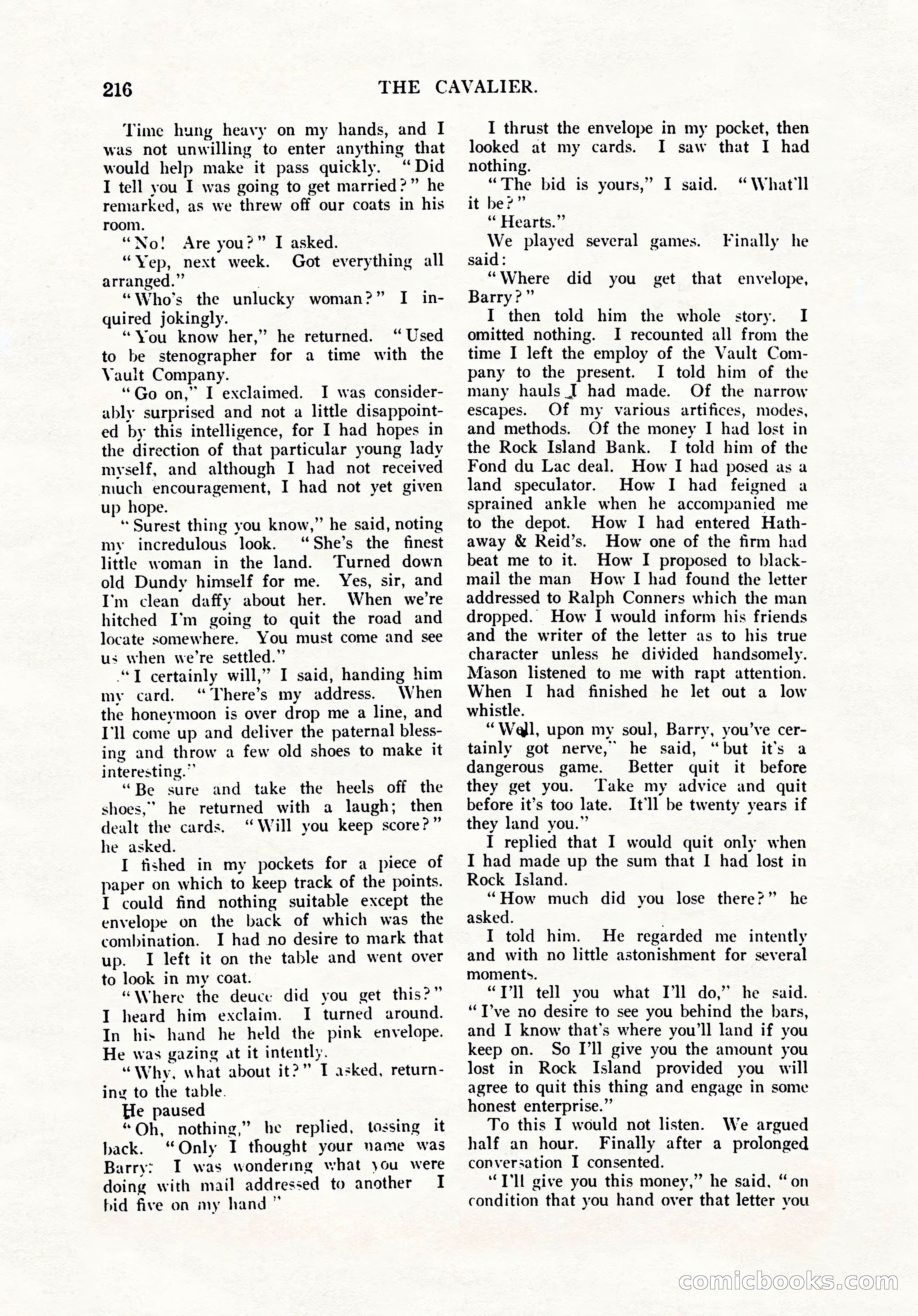 The Cavalier, July 1911 — page 28 of 198