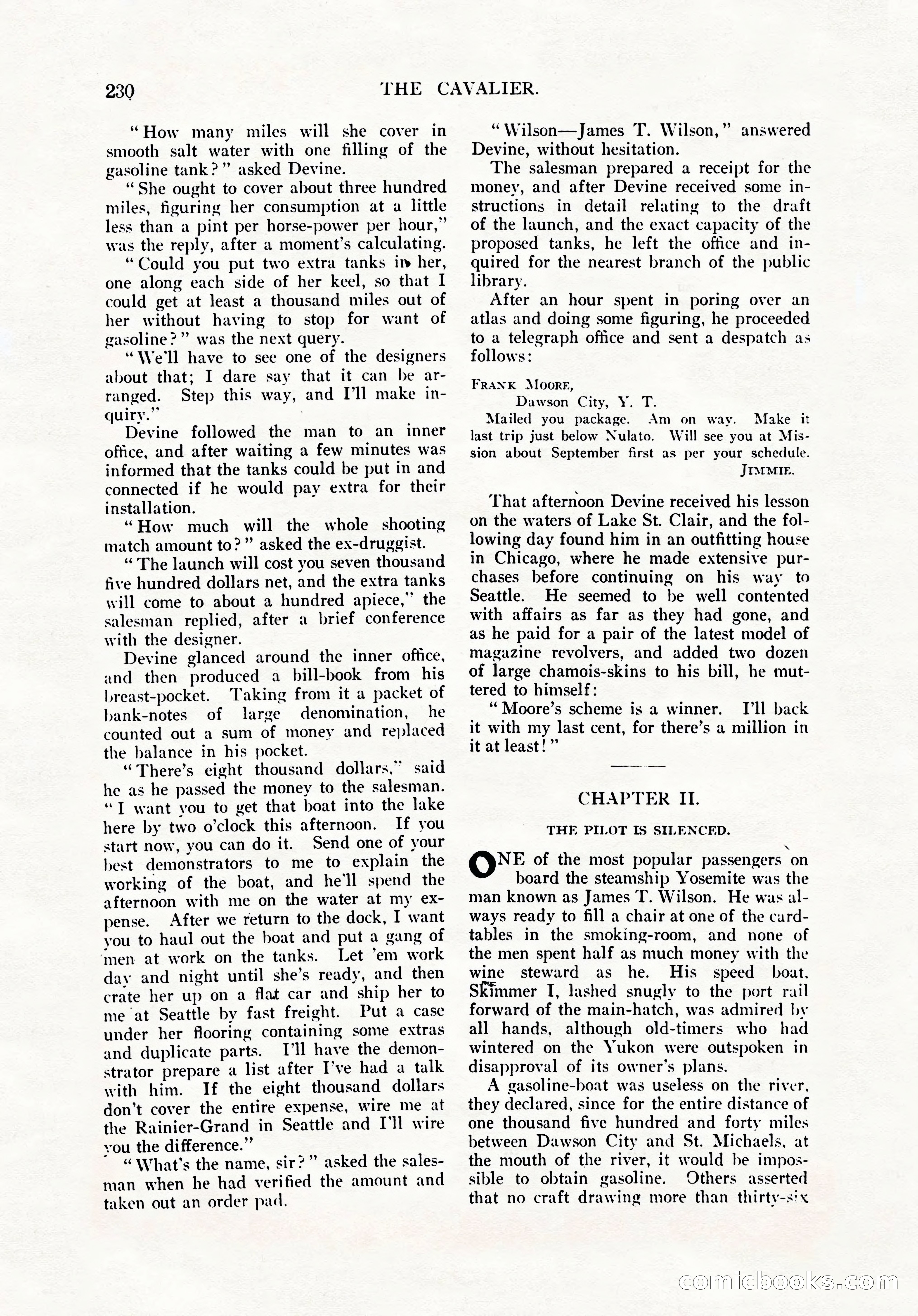 The Cavalier, July 1911 — page 42 of 198