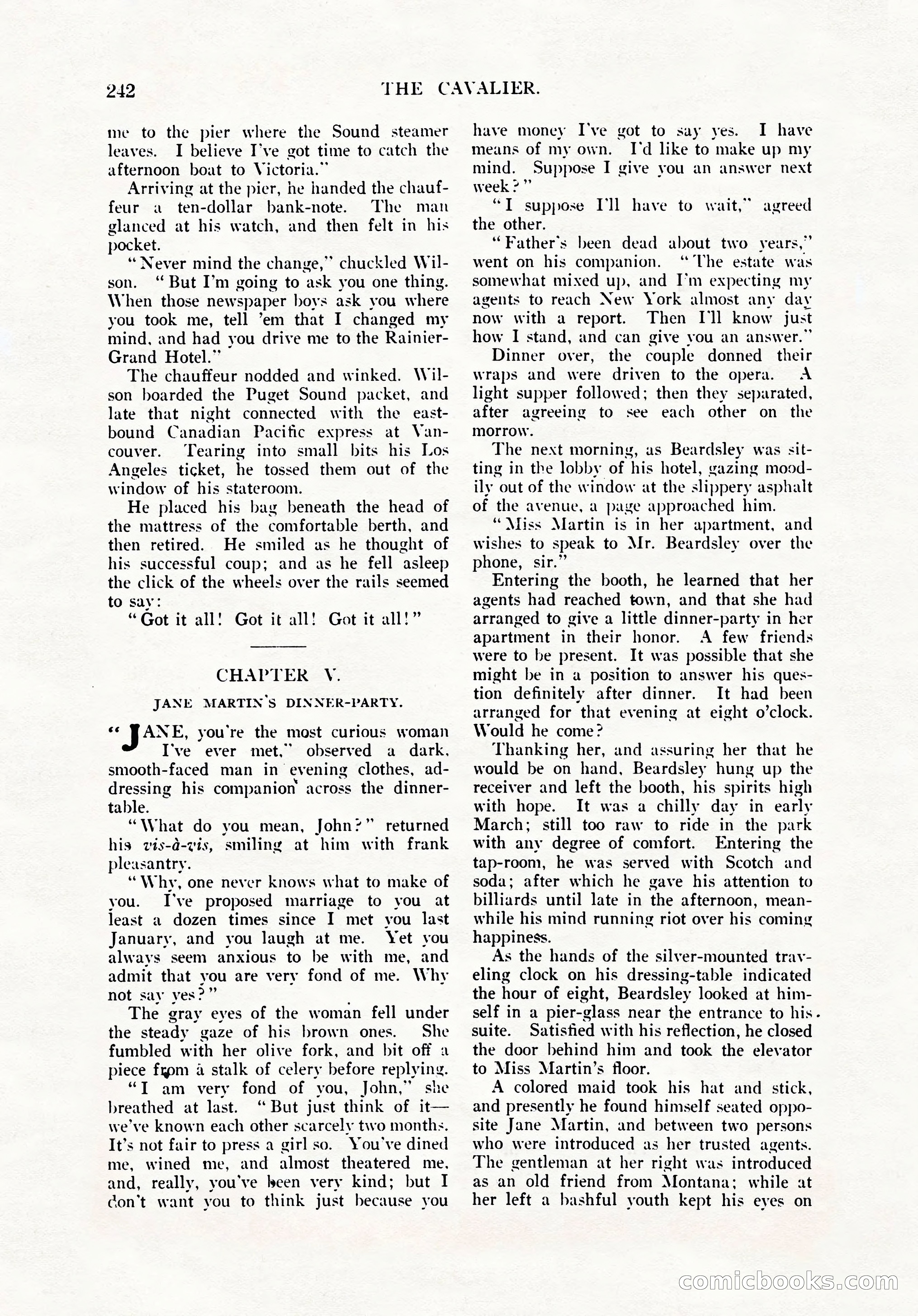 The Cavalier, July 1911 — page 54 of 198