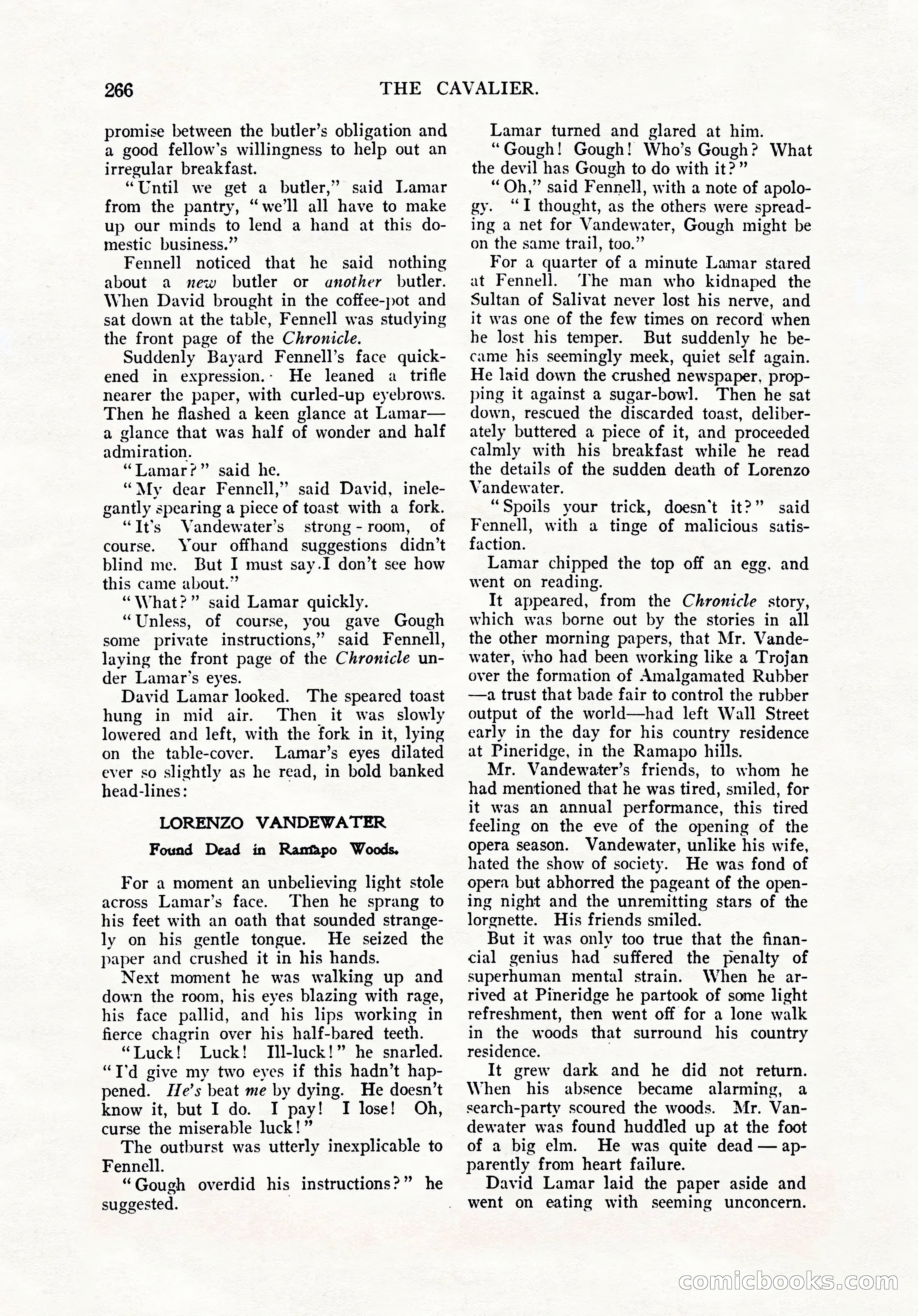 The Cavalier, July 1911 — page 78 of 198