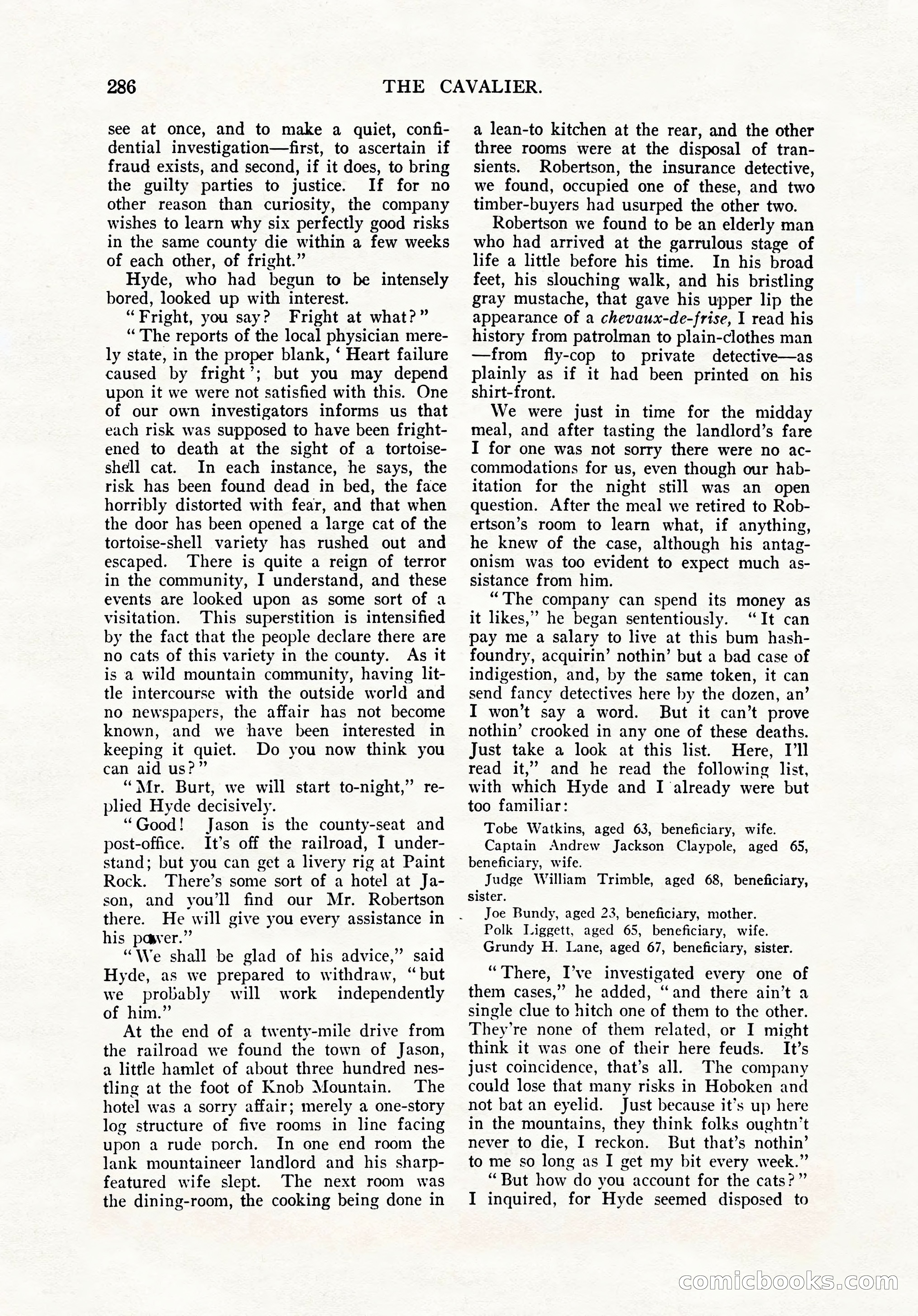 The Cavalier, July 1911 — page 98 of 198
