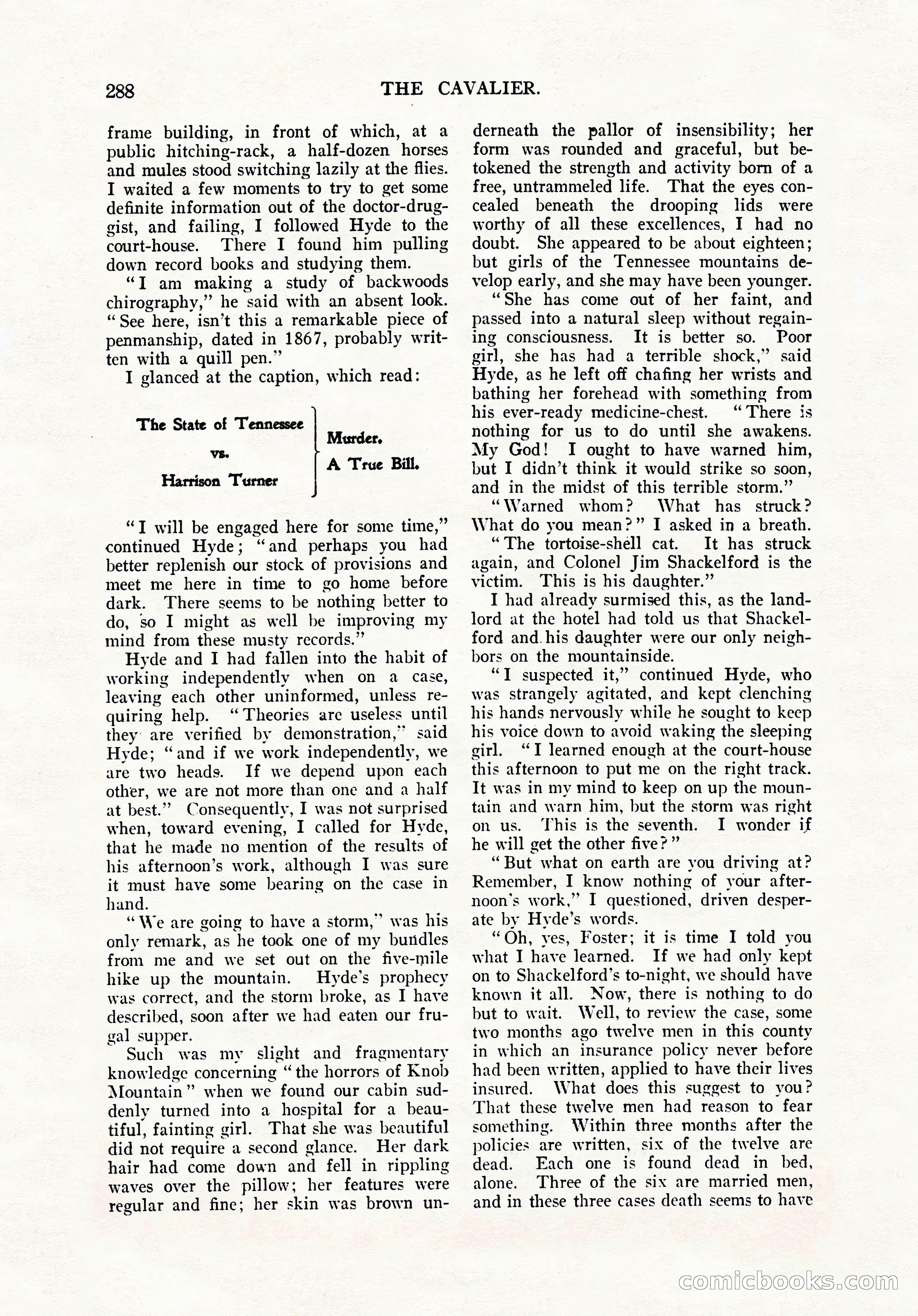 The Cavalier, July 1911 — page 100 of 198
