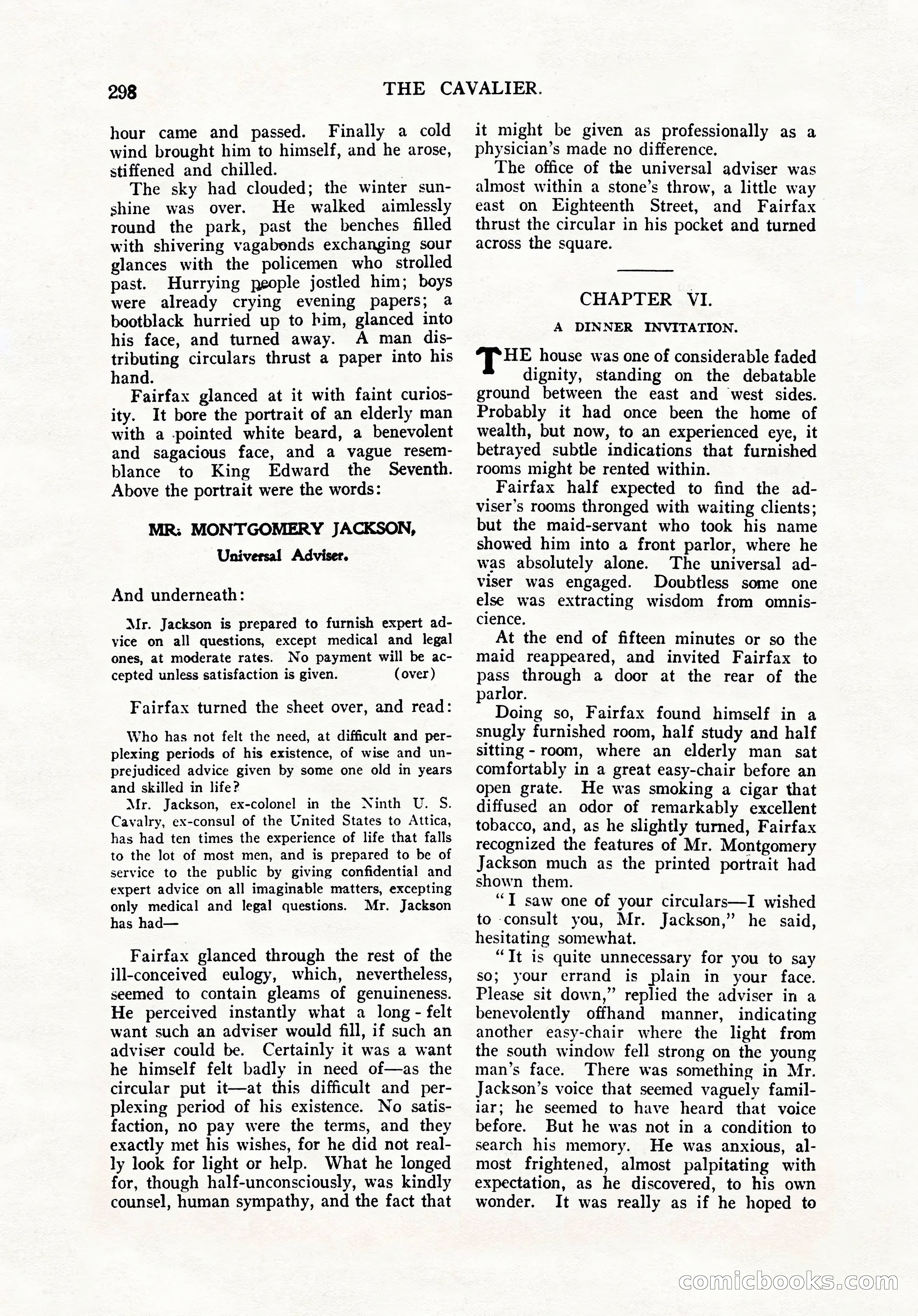 The Cavalier, July 1911 — page 110 of 198