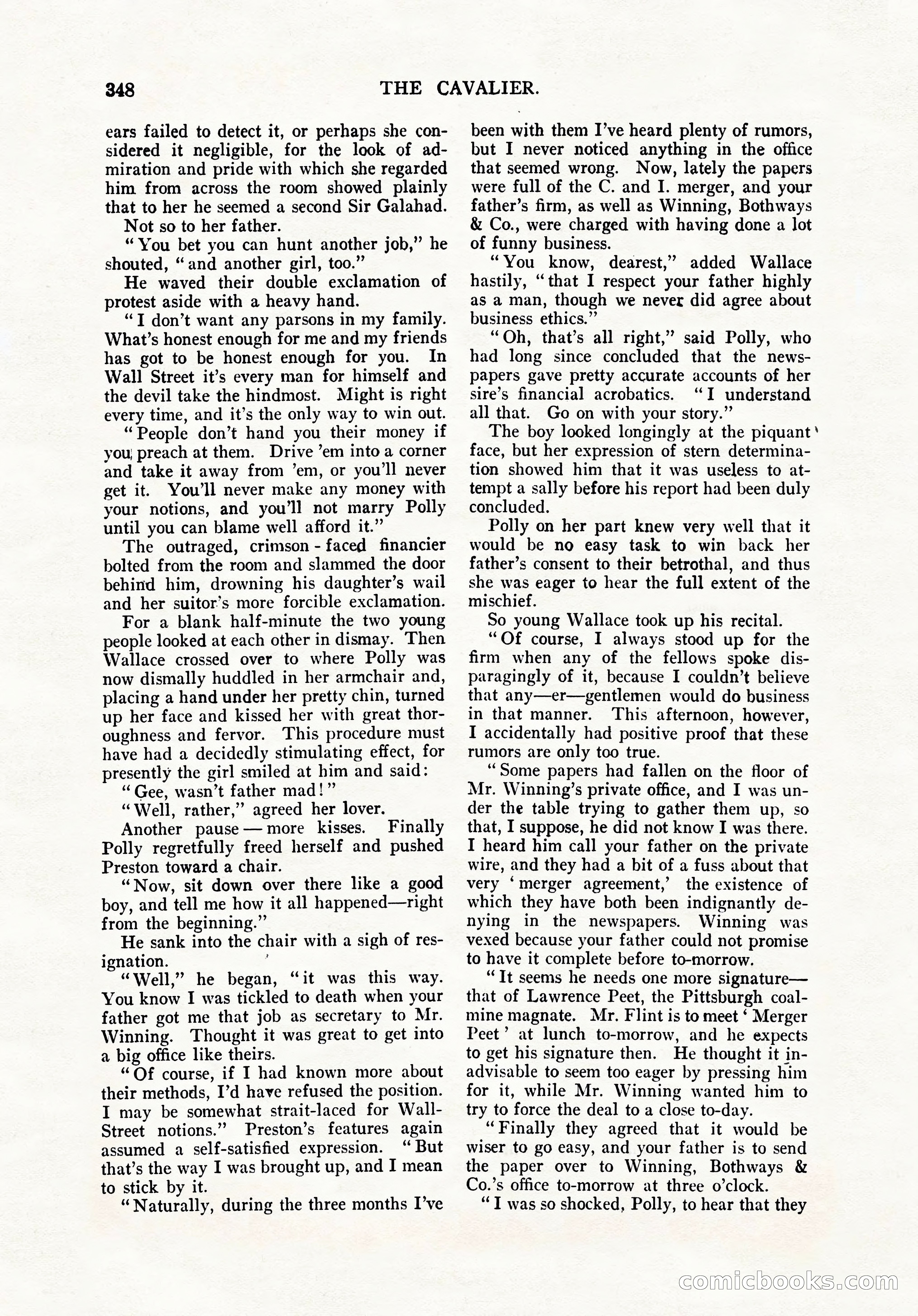 The Cavalier, July 1911 — page 160 of 198