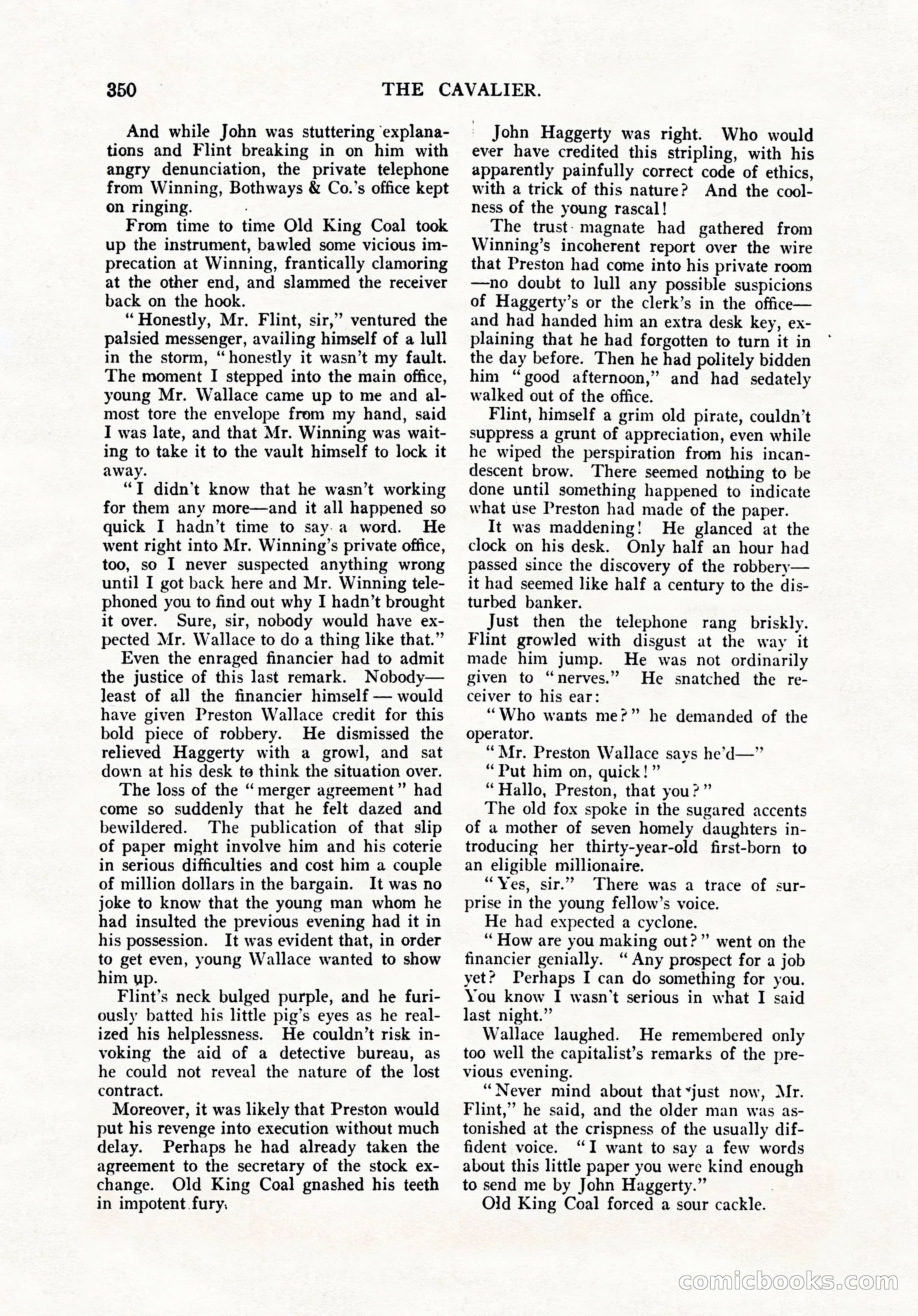 The Cavalier, July 1911 — page 162 of 198