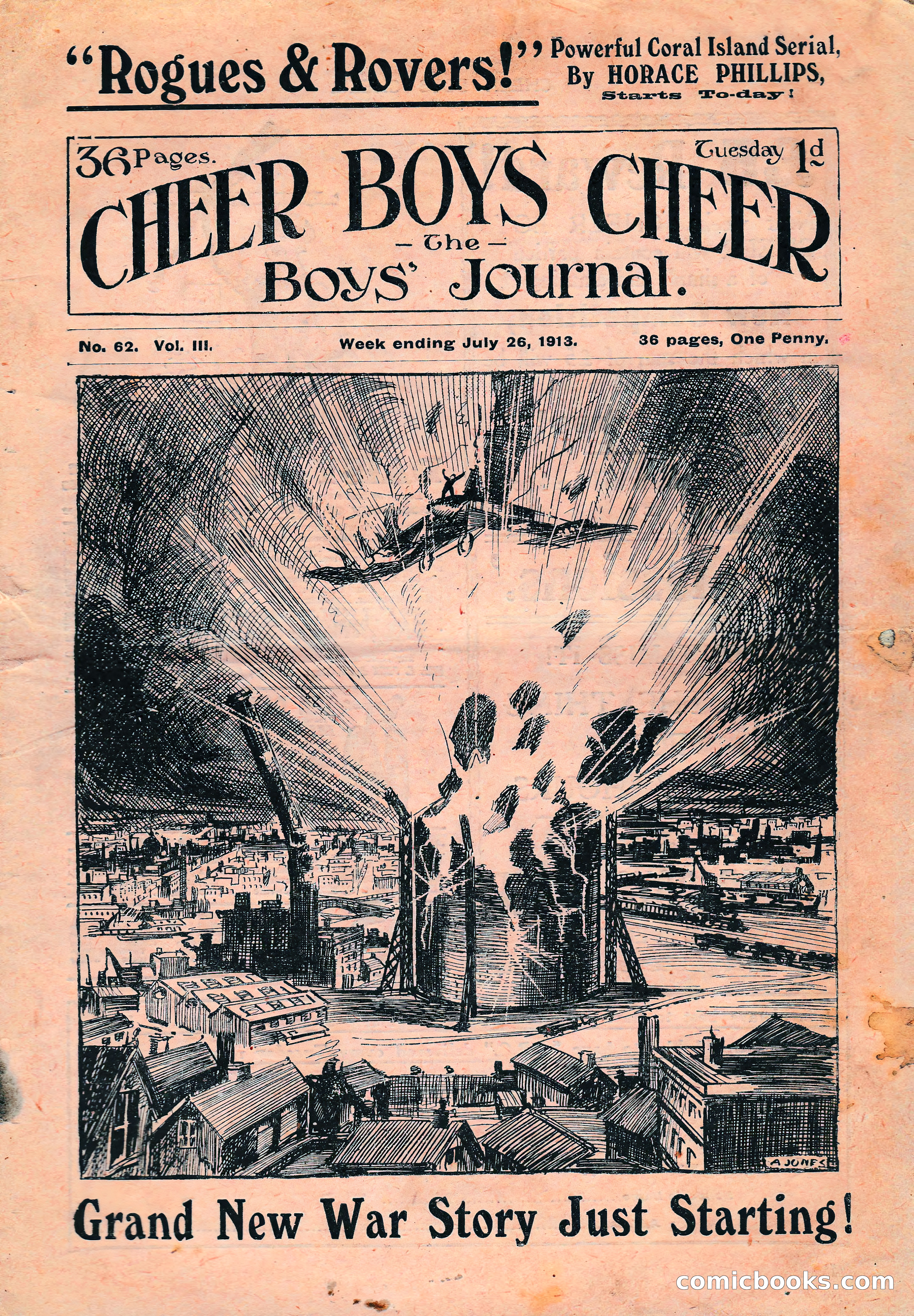 Cheer Boys Cheer: The Boys' Journal, No. 62
