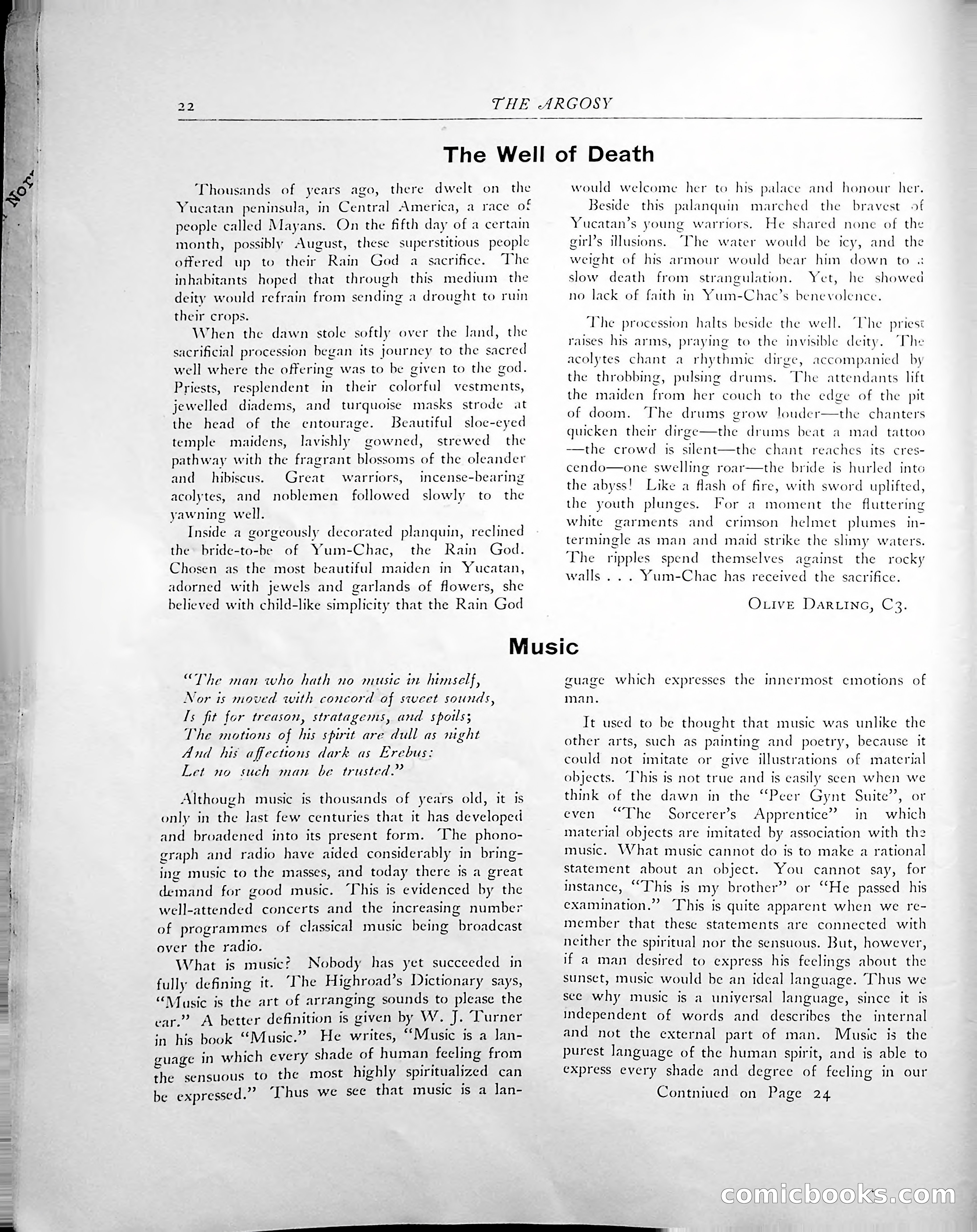 The Argosy, 1938 — page 24 of 86