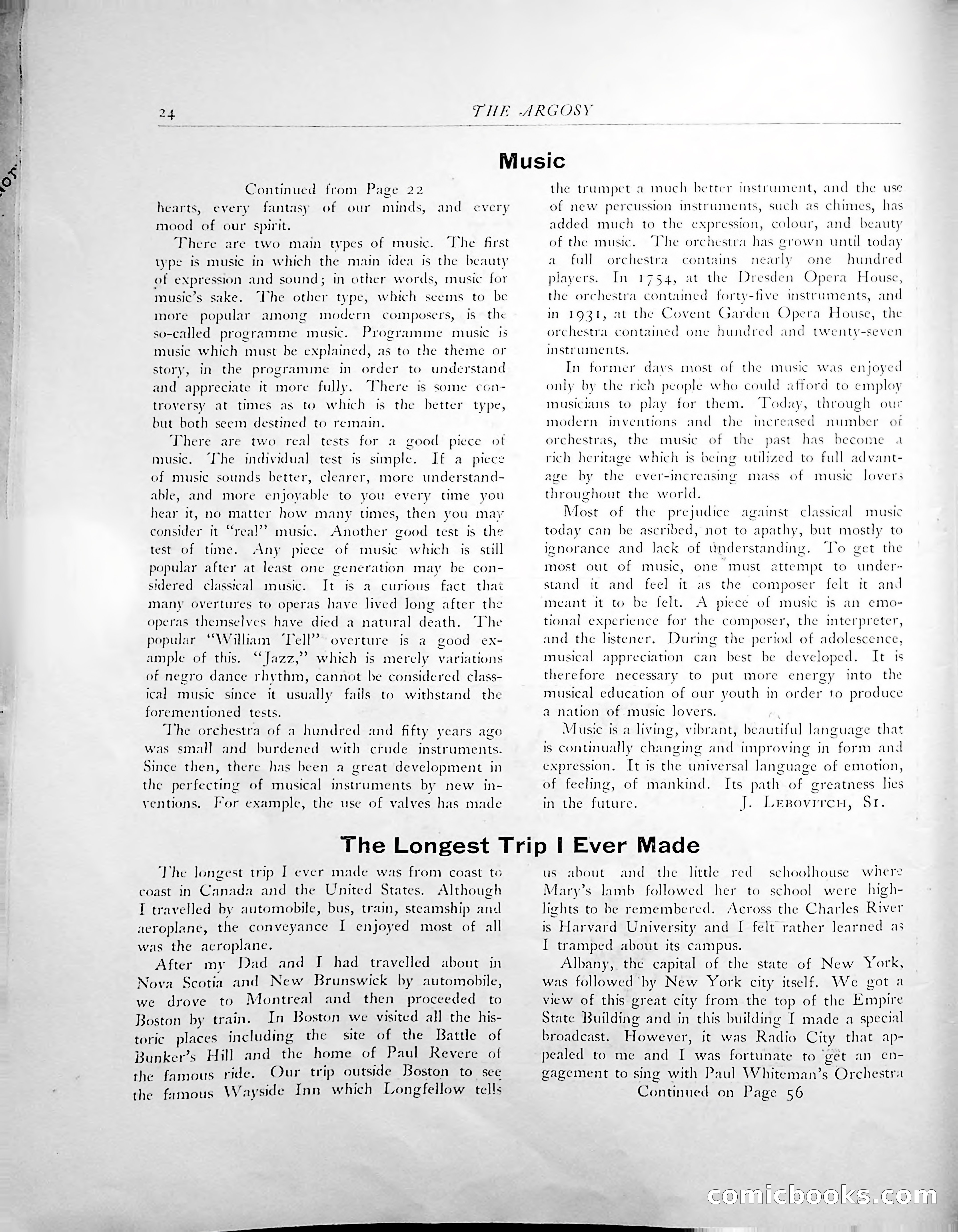 The Argosy, 1938 — page 26 of 86