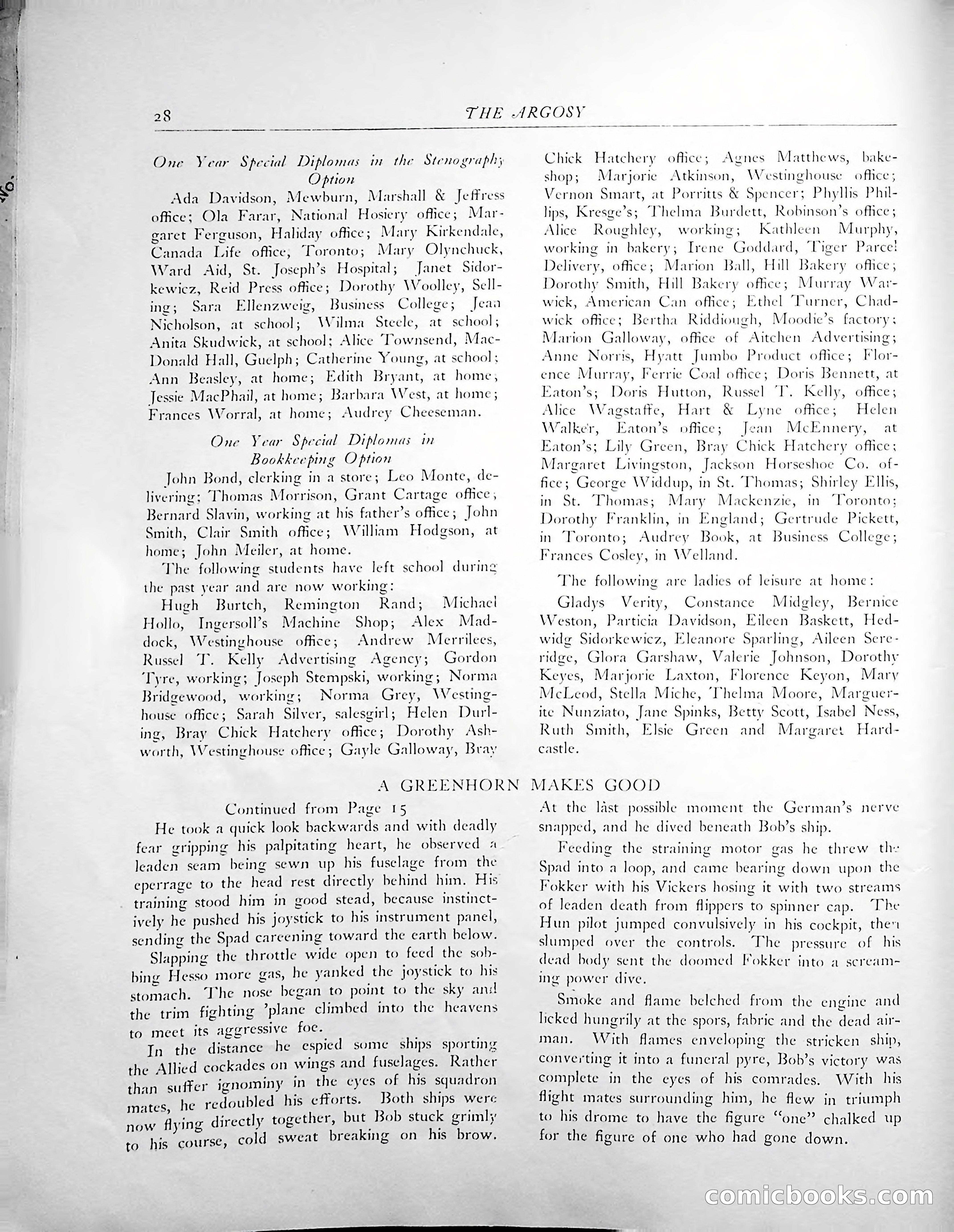 The Argosy, 1938 — page 30 of 86
