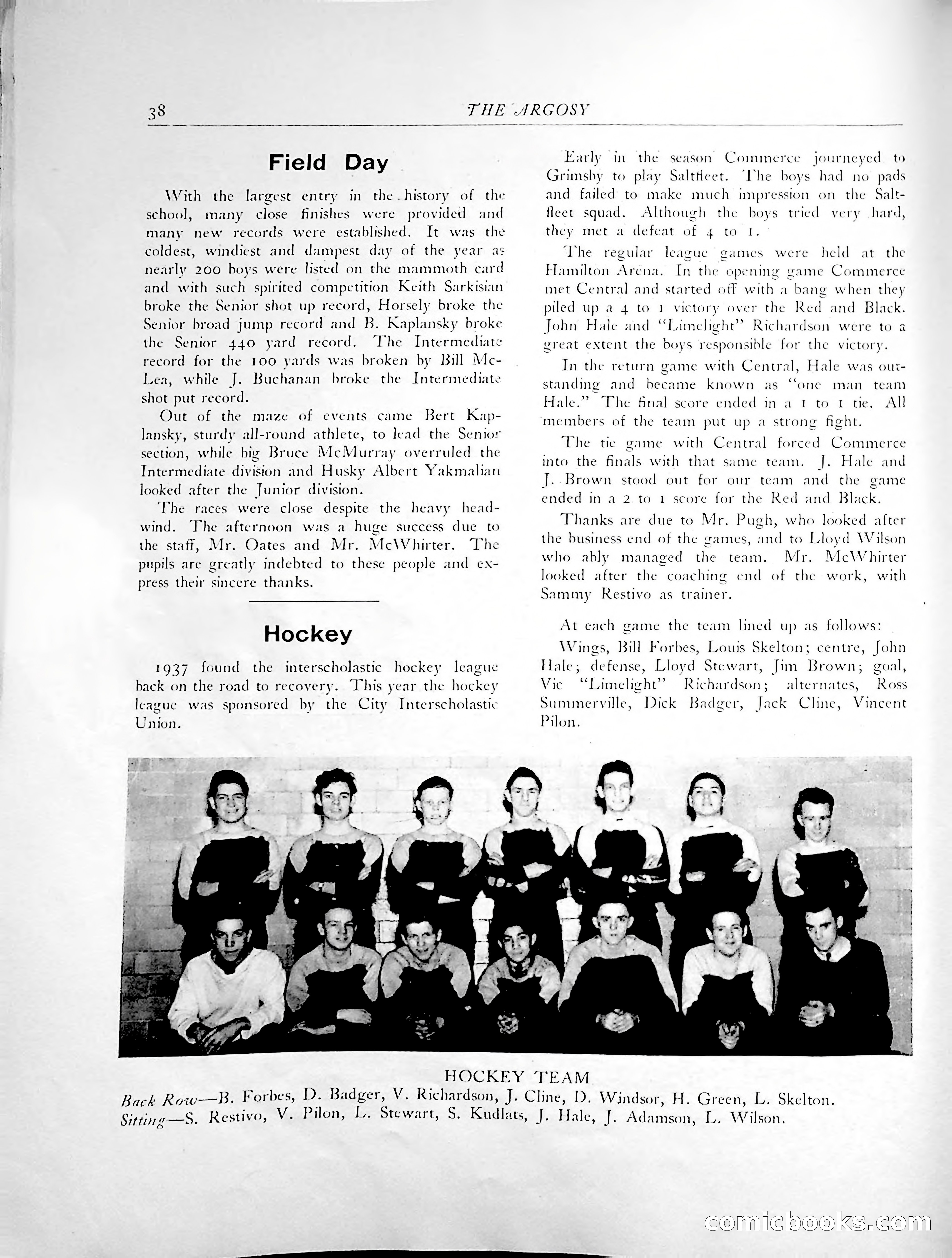 The Argosy, 1938 — page 40 of 86
