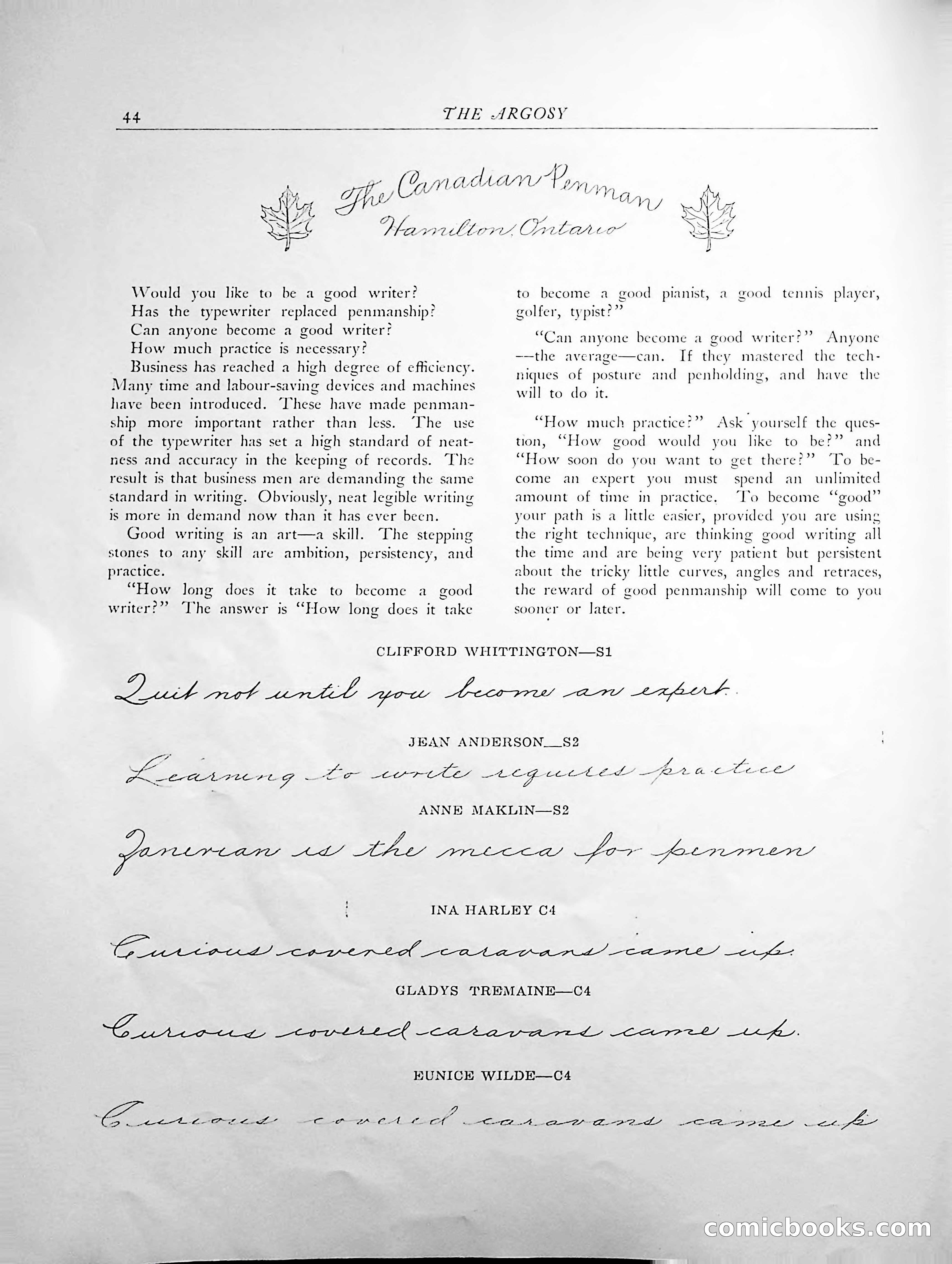The Argosy, 1938 — page 46 of 86