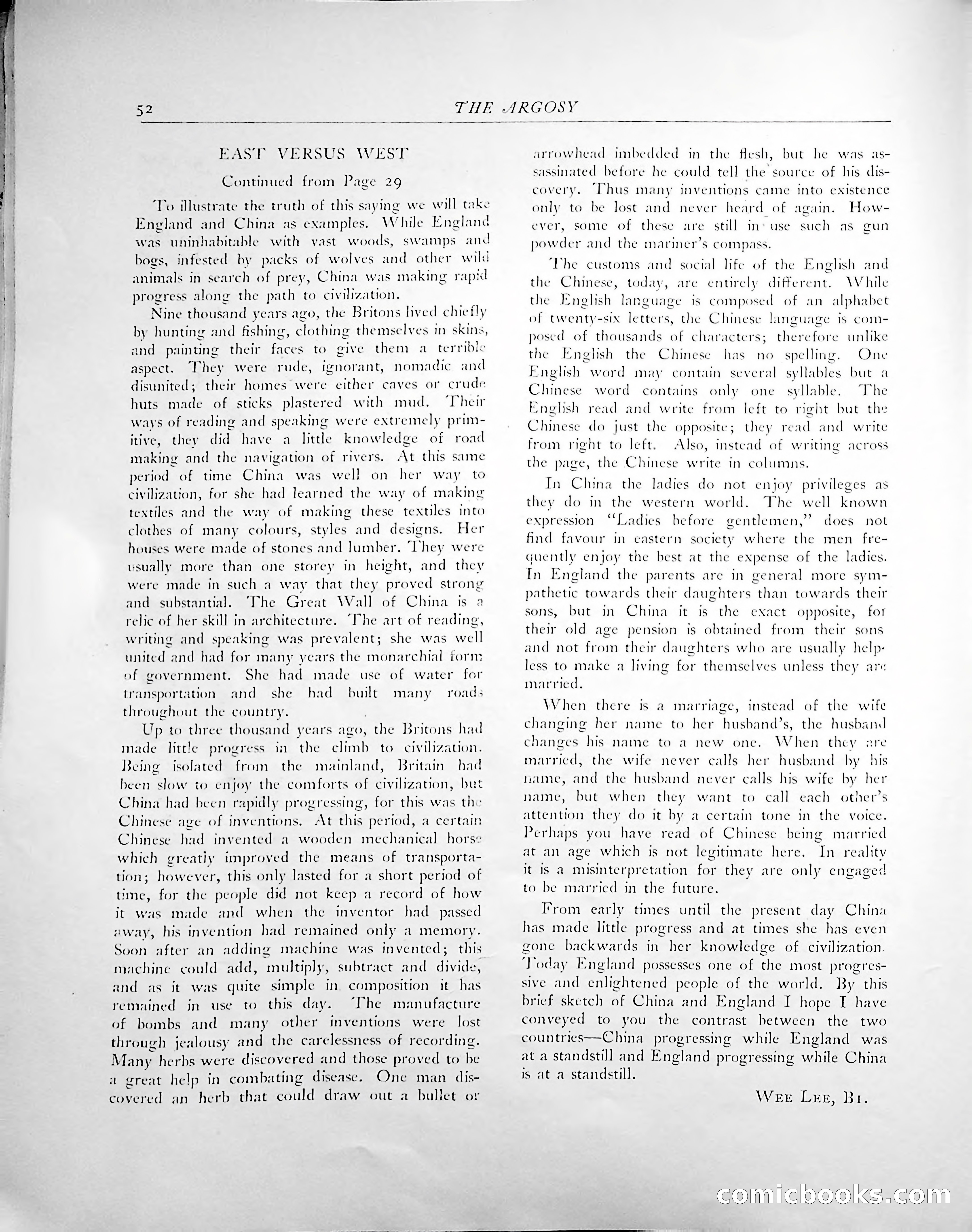 The Argosy, 1938 — page 54 of 86