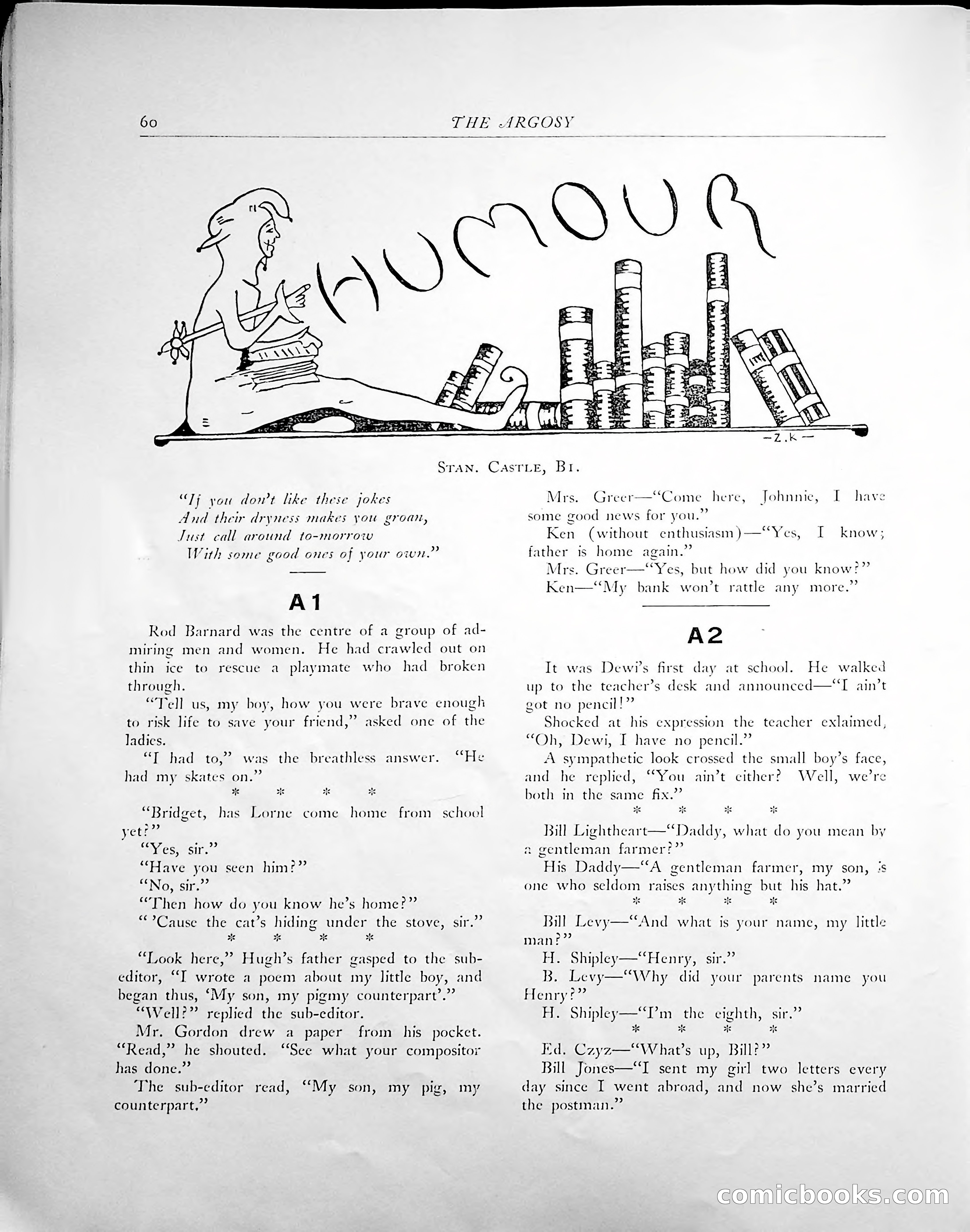 The Argosy, 1938 — page 62 of 86