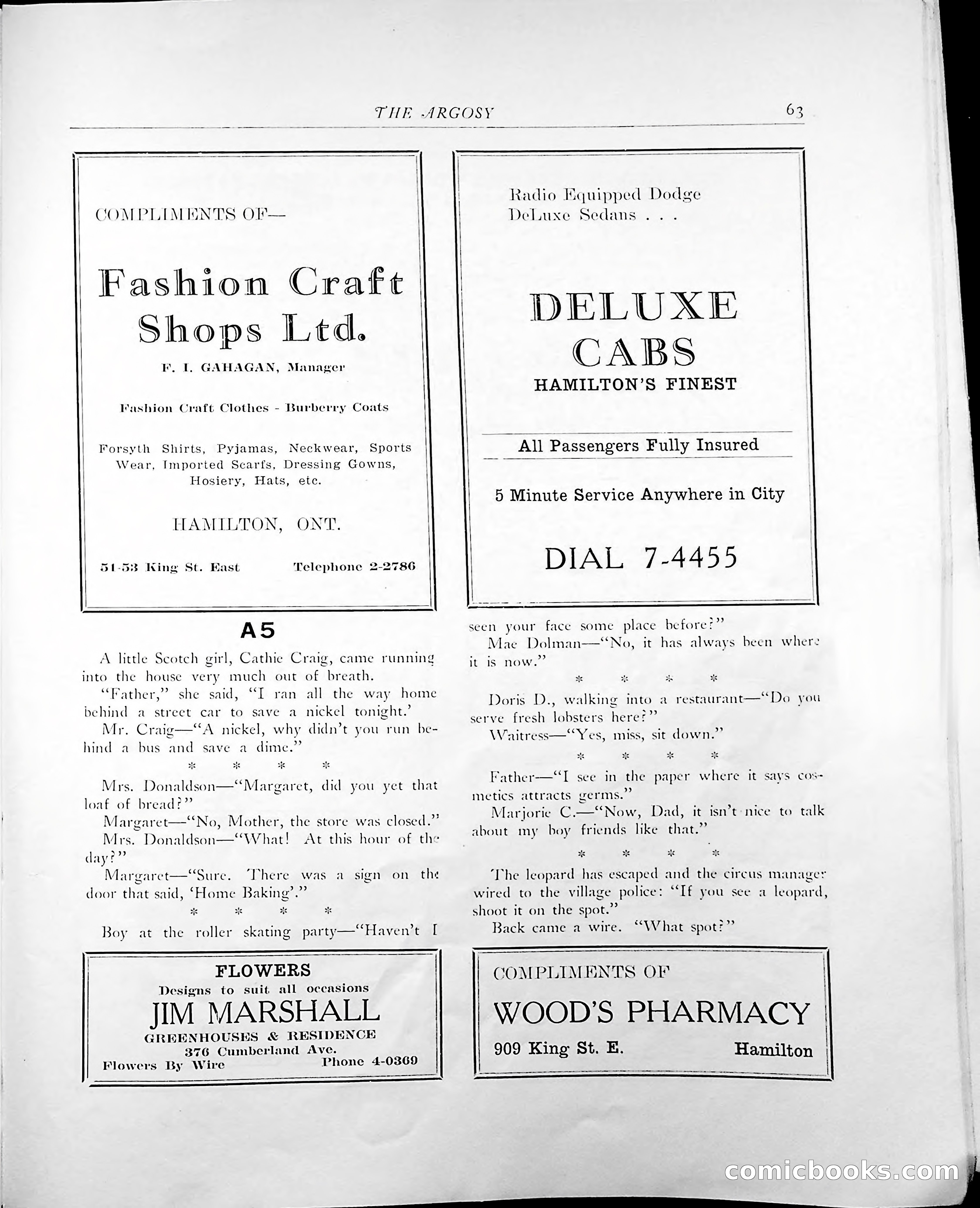 The Argosy, 1938 — page 65 of 86