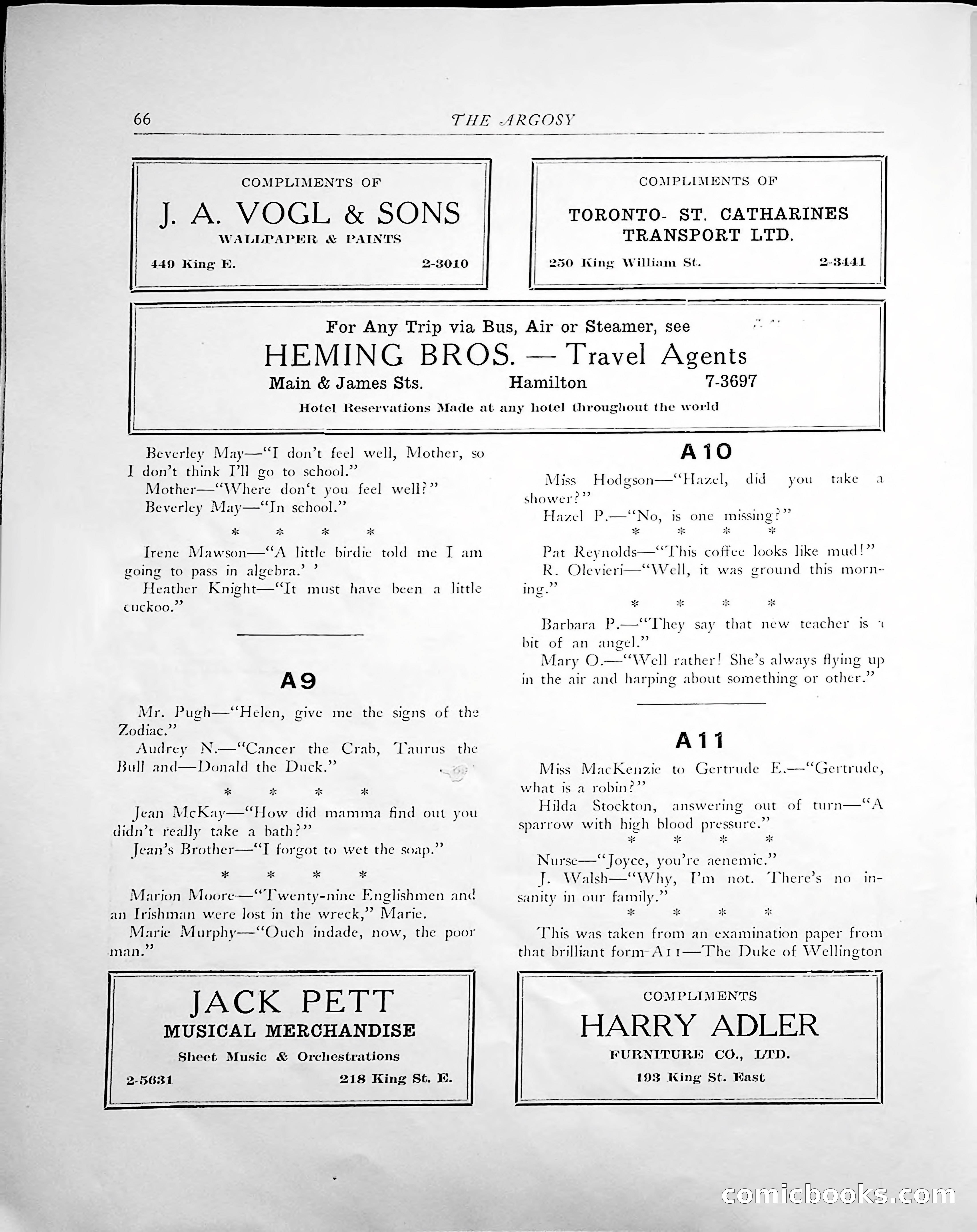 The Argosy, 1938 — page 68 of 86