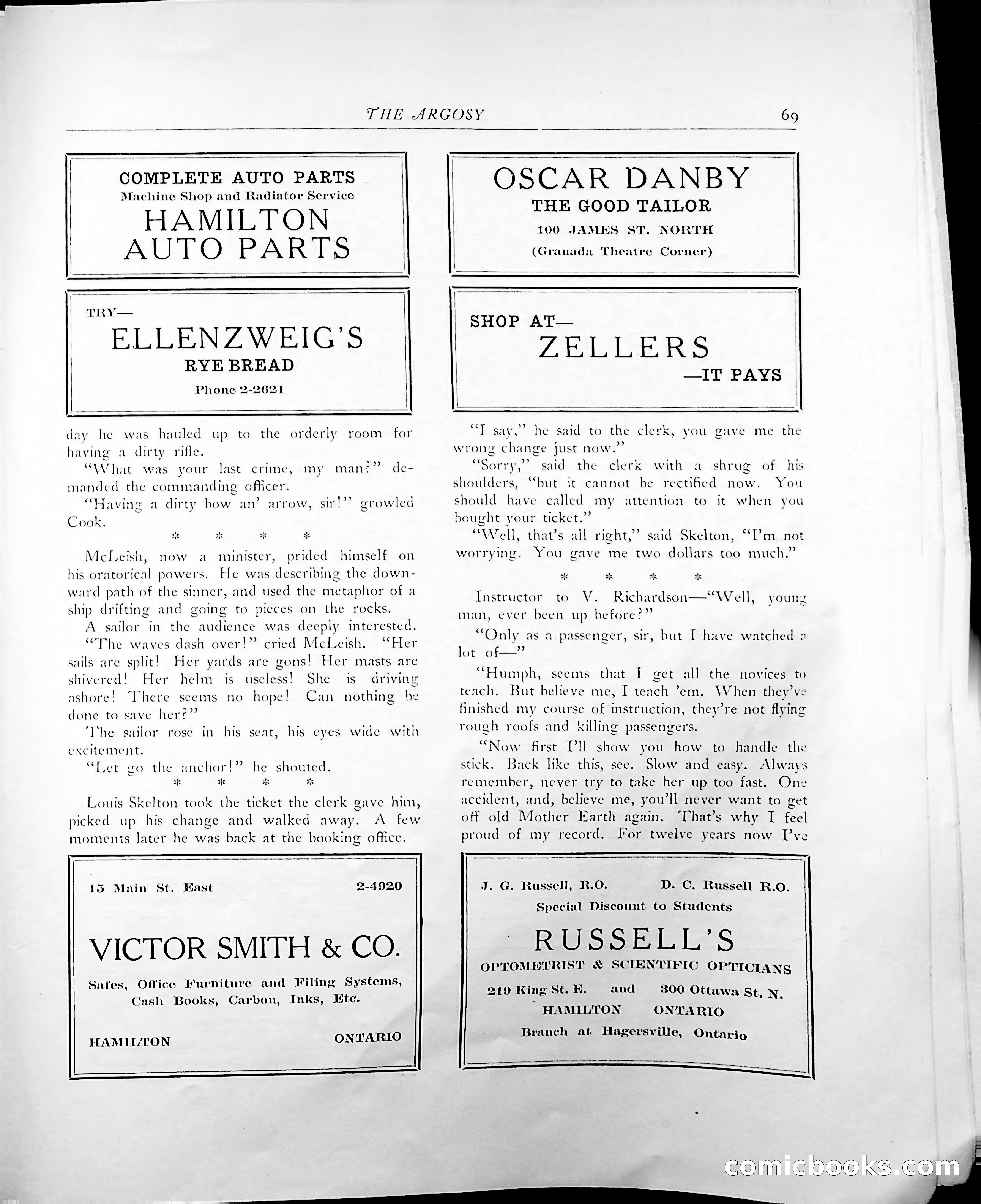 The Argosy, 1938 — page 71 of 86