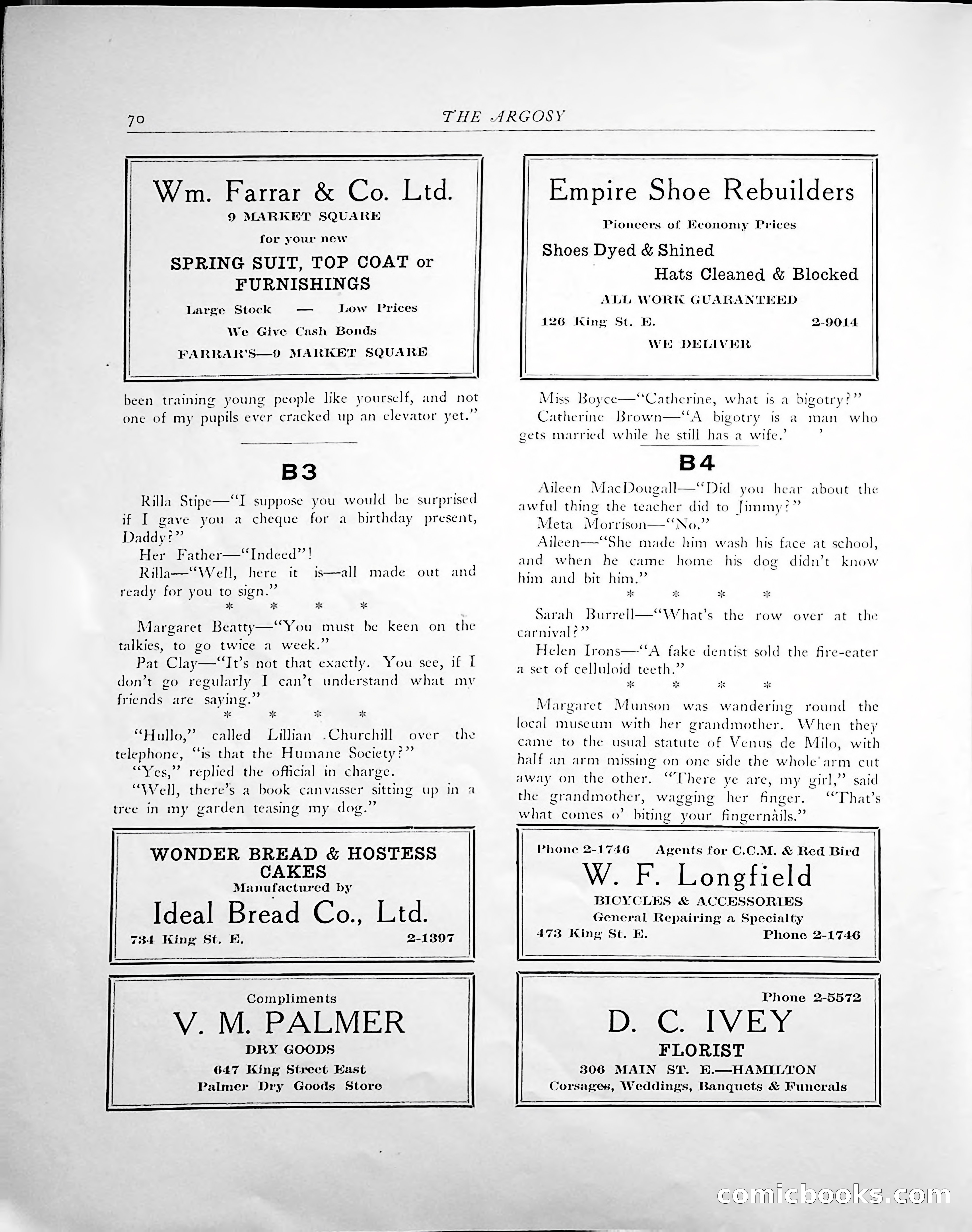 The Argosy, 1938 — page 72 of 86