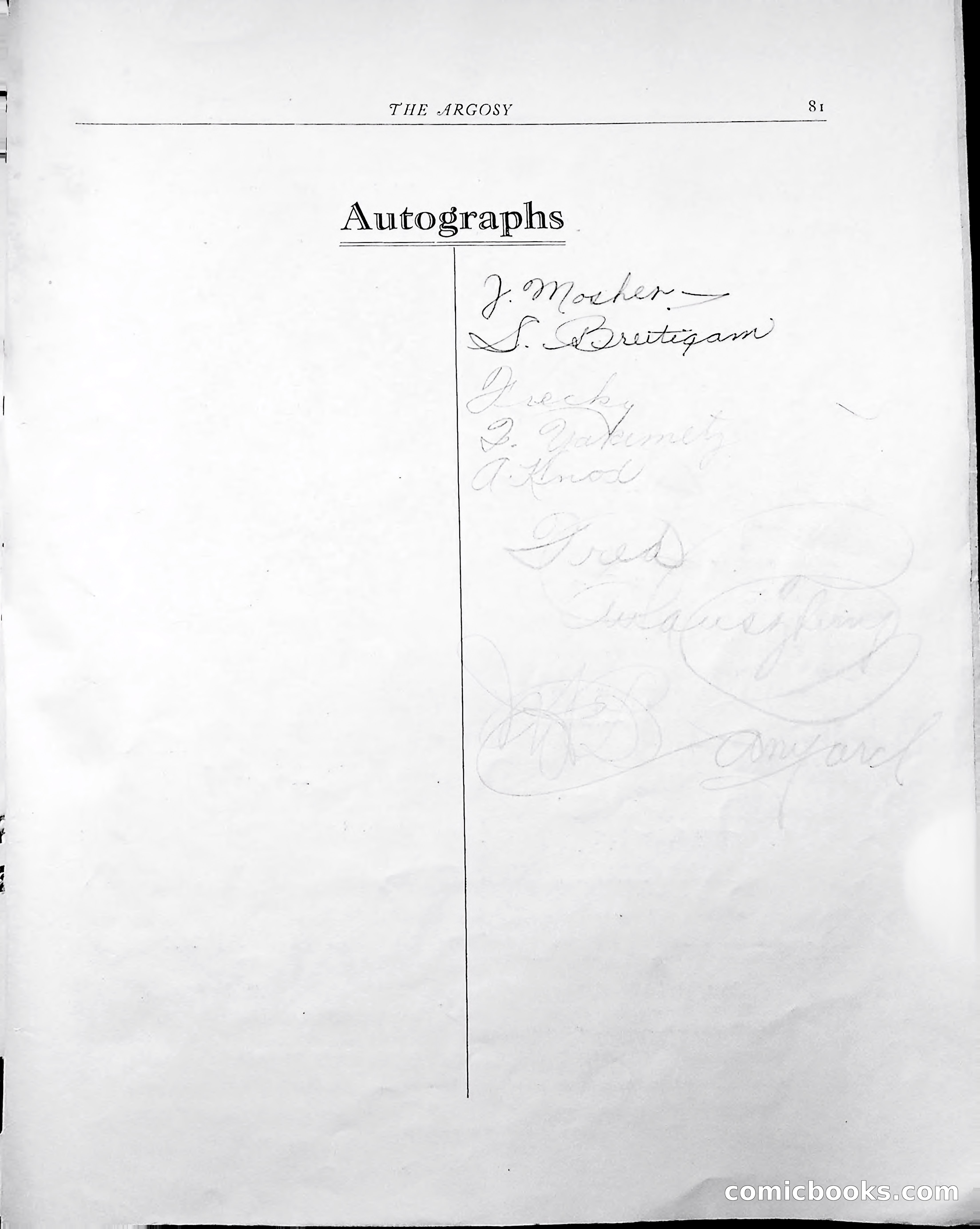 The Argosy, 1938 — page 83 of 86