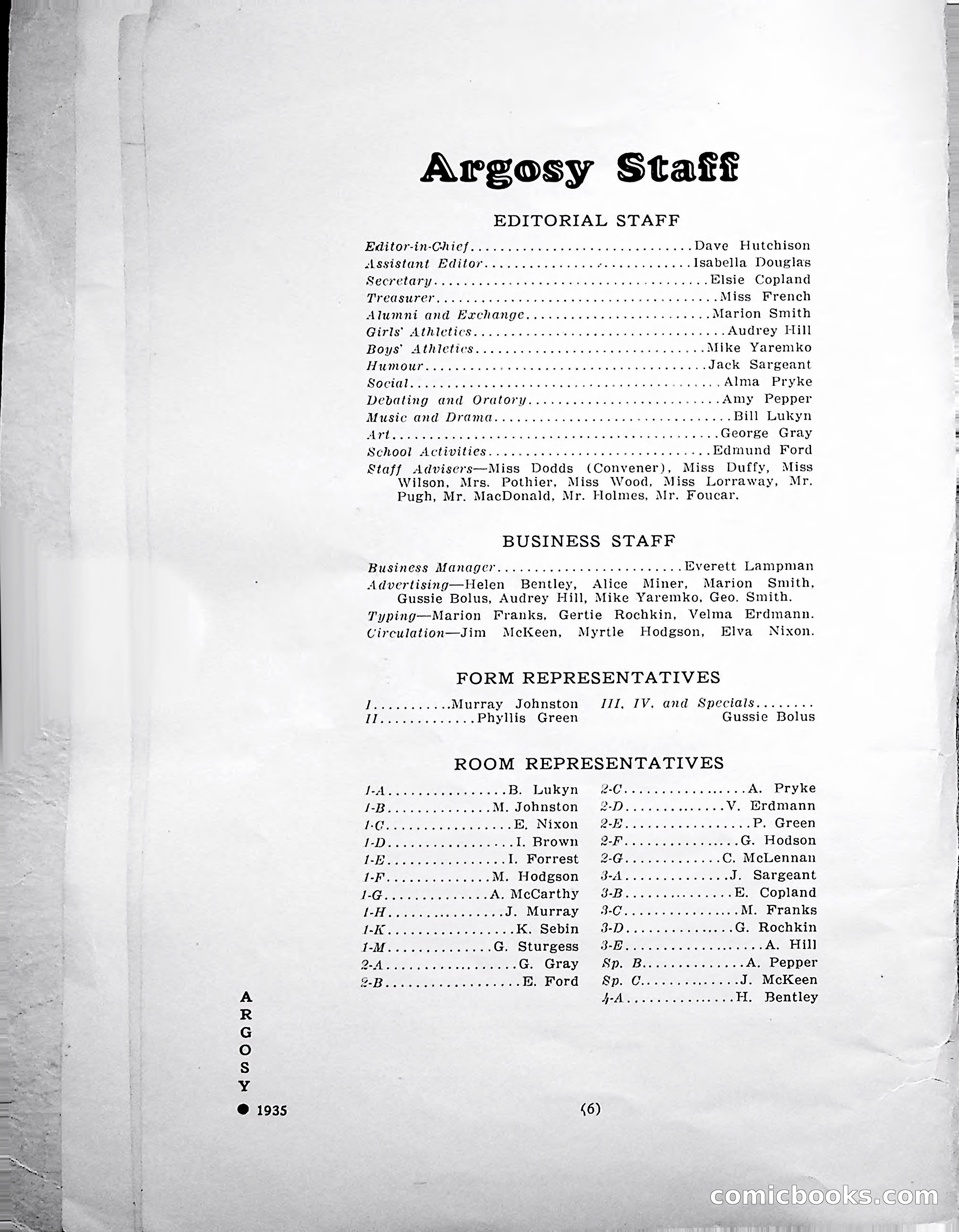 The Argosy, 1946 — page 8 of 100