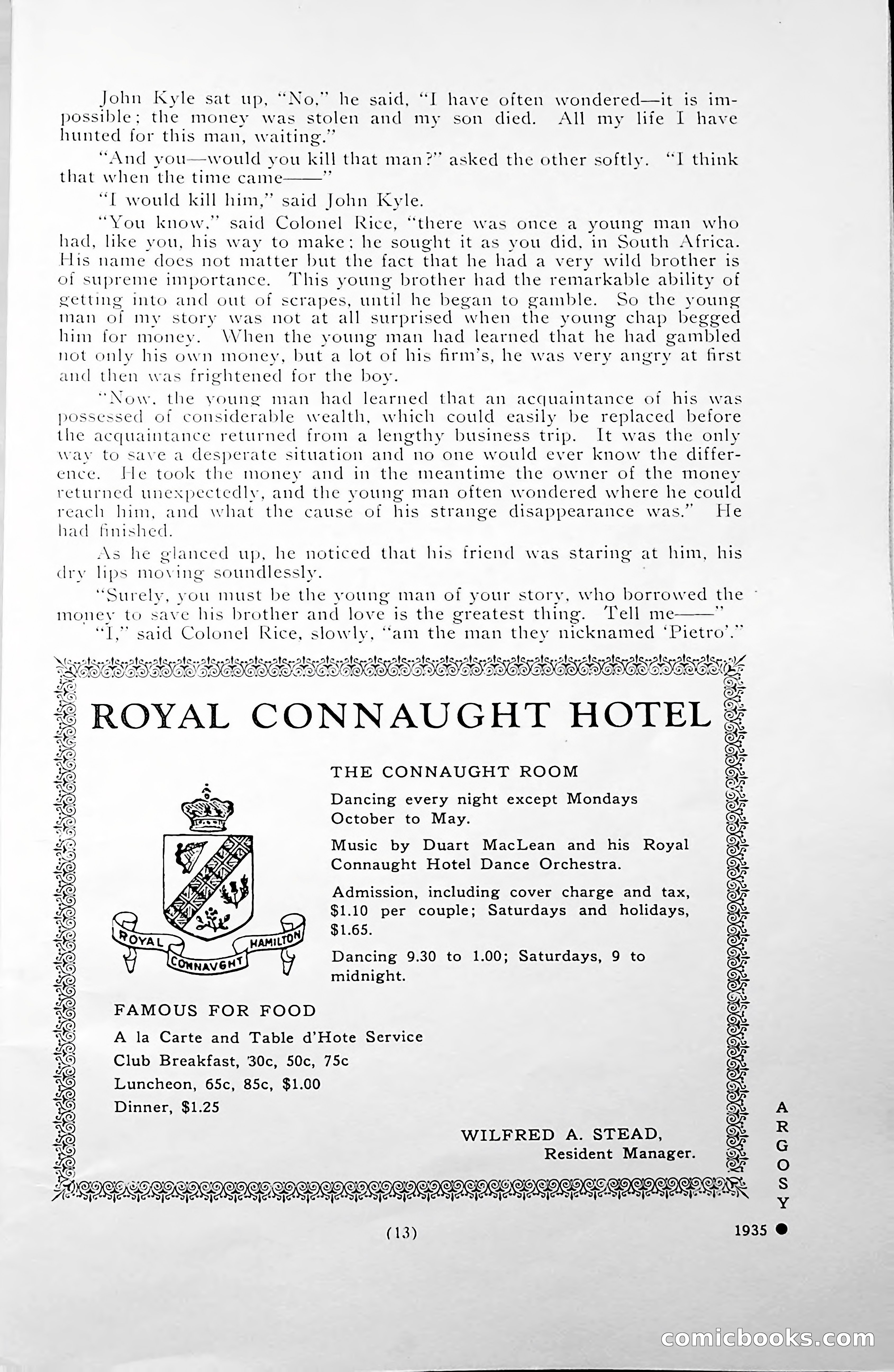 The Argosy, 1946 — page 15 of 100
