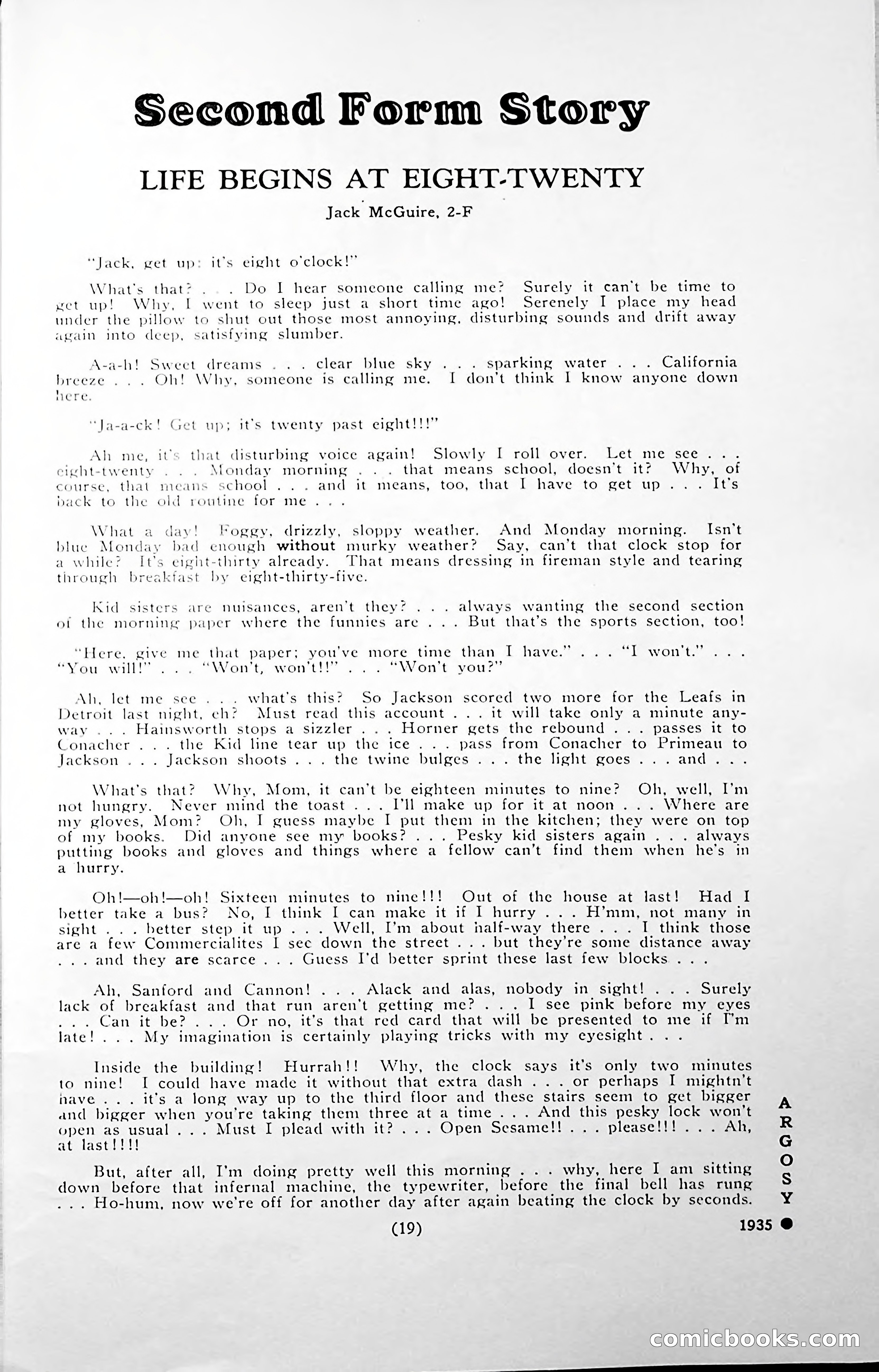 The Argosy, 1946 — page 21 of 100
