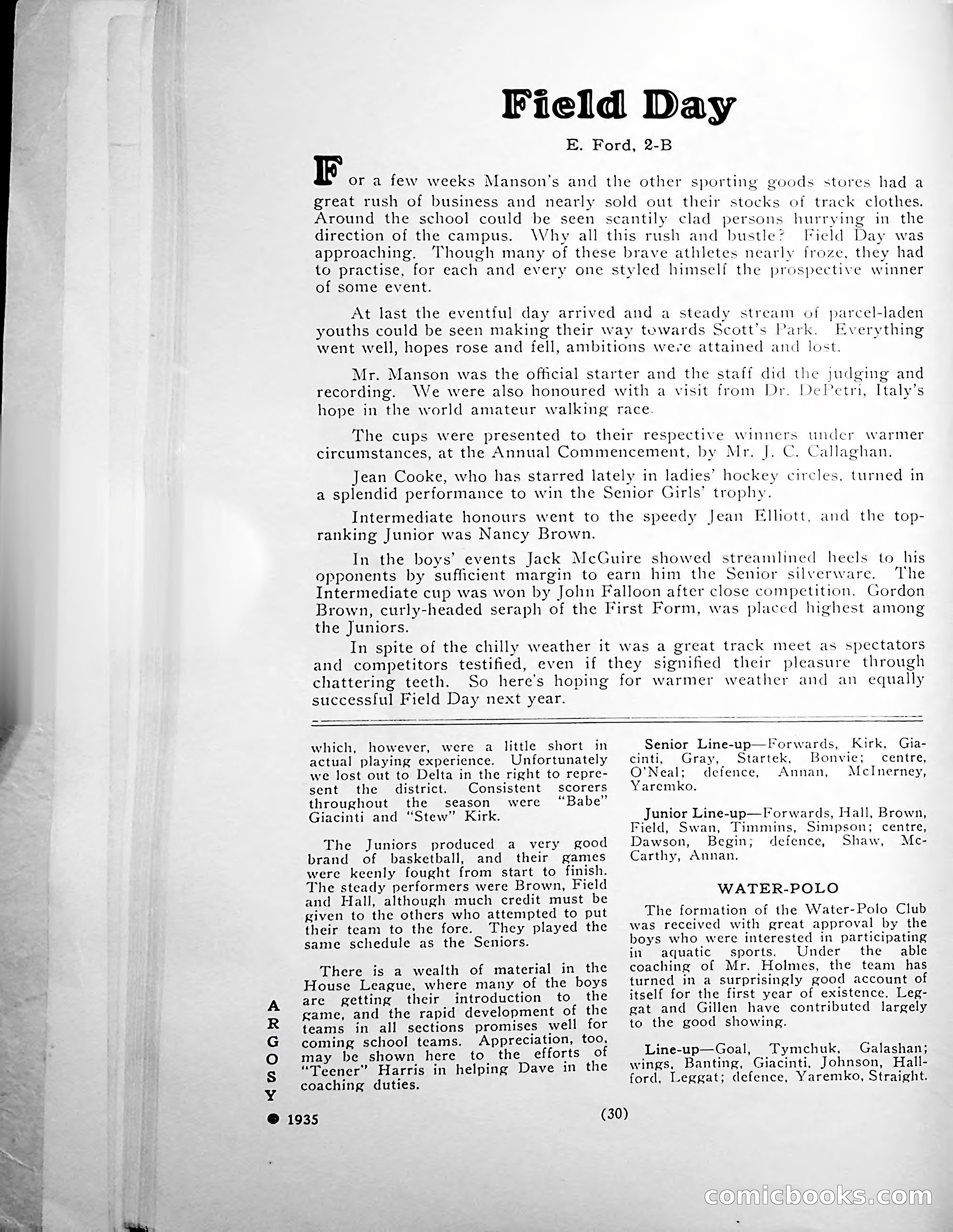 The Argosy, 1946 — page 32 of 100