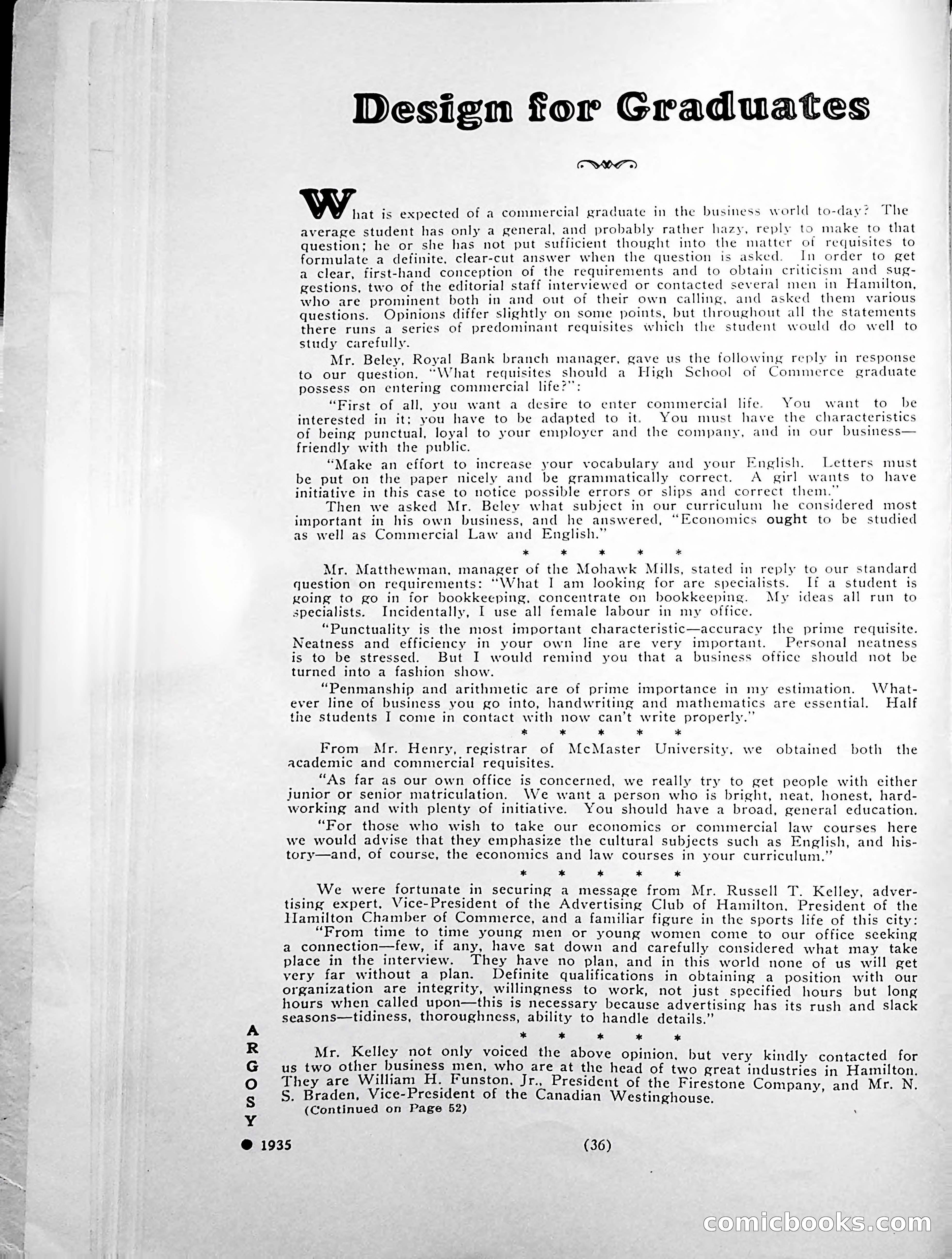 The Argosy, 1946 — page 40 of 100