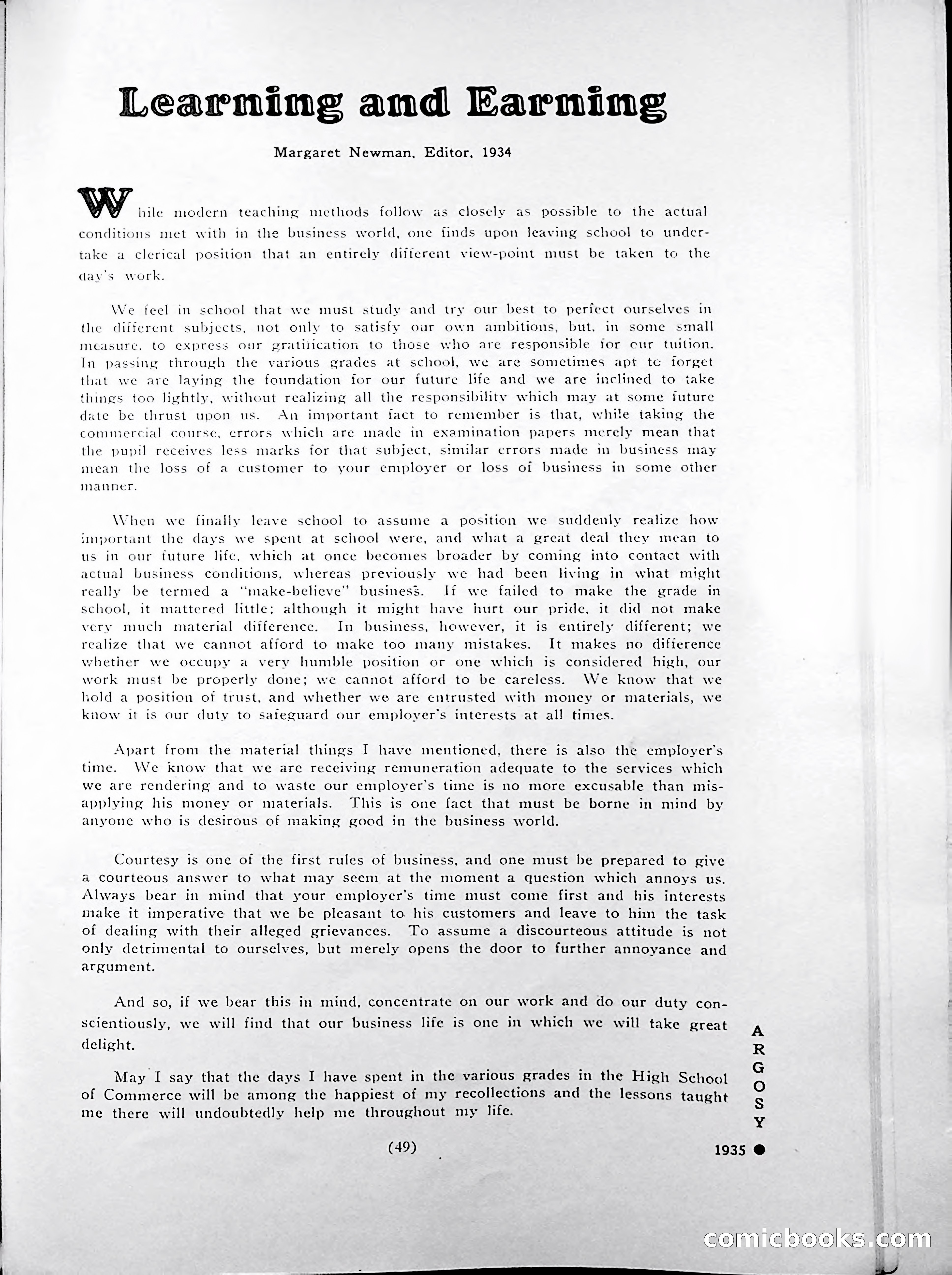 The Argosy, 1946 — page 53 of 100