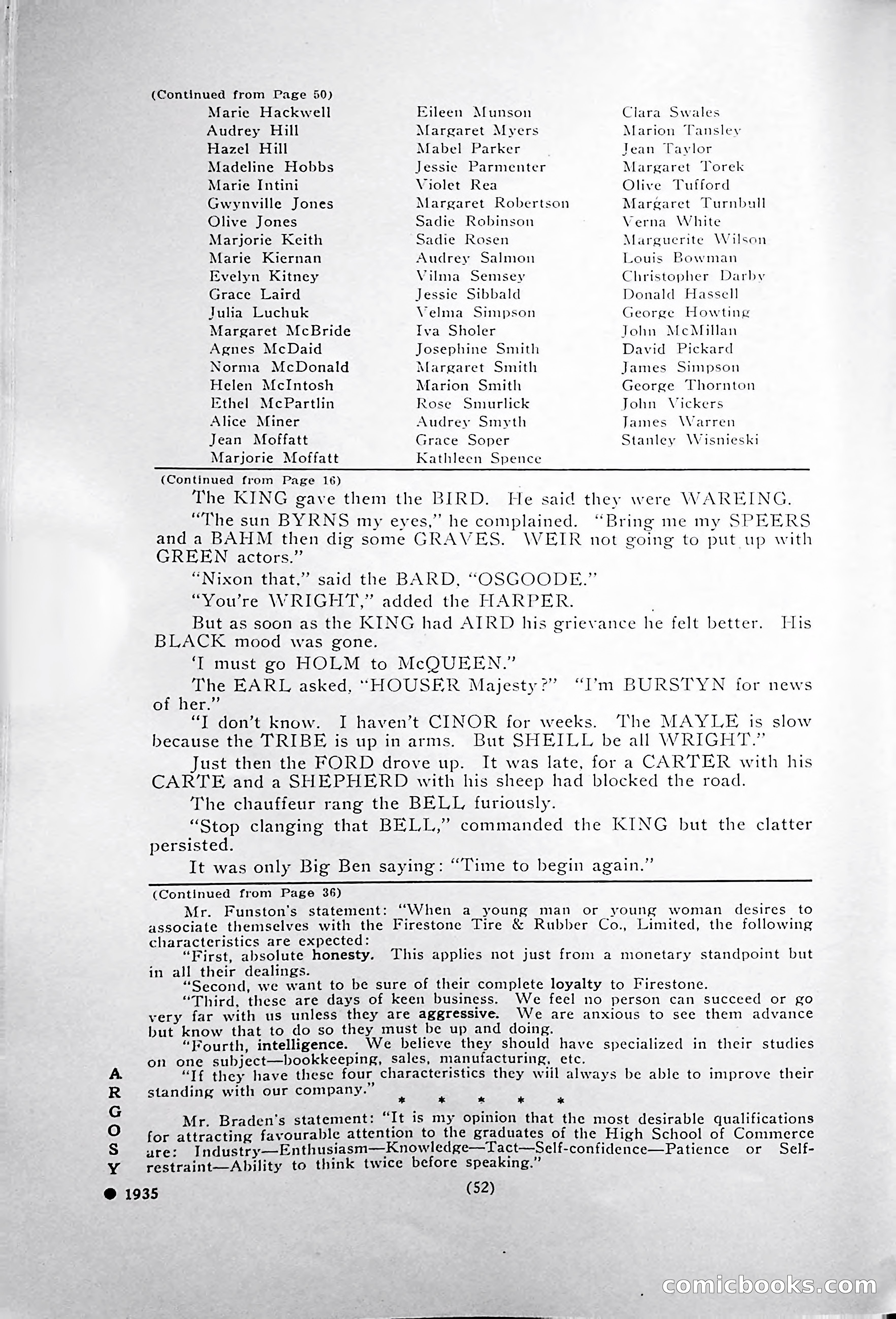 The Argosy, 1946 — page 56 of 100