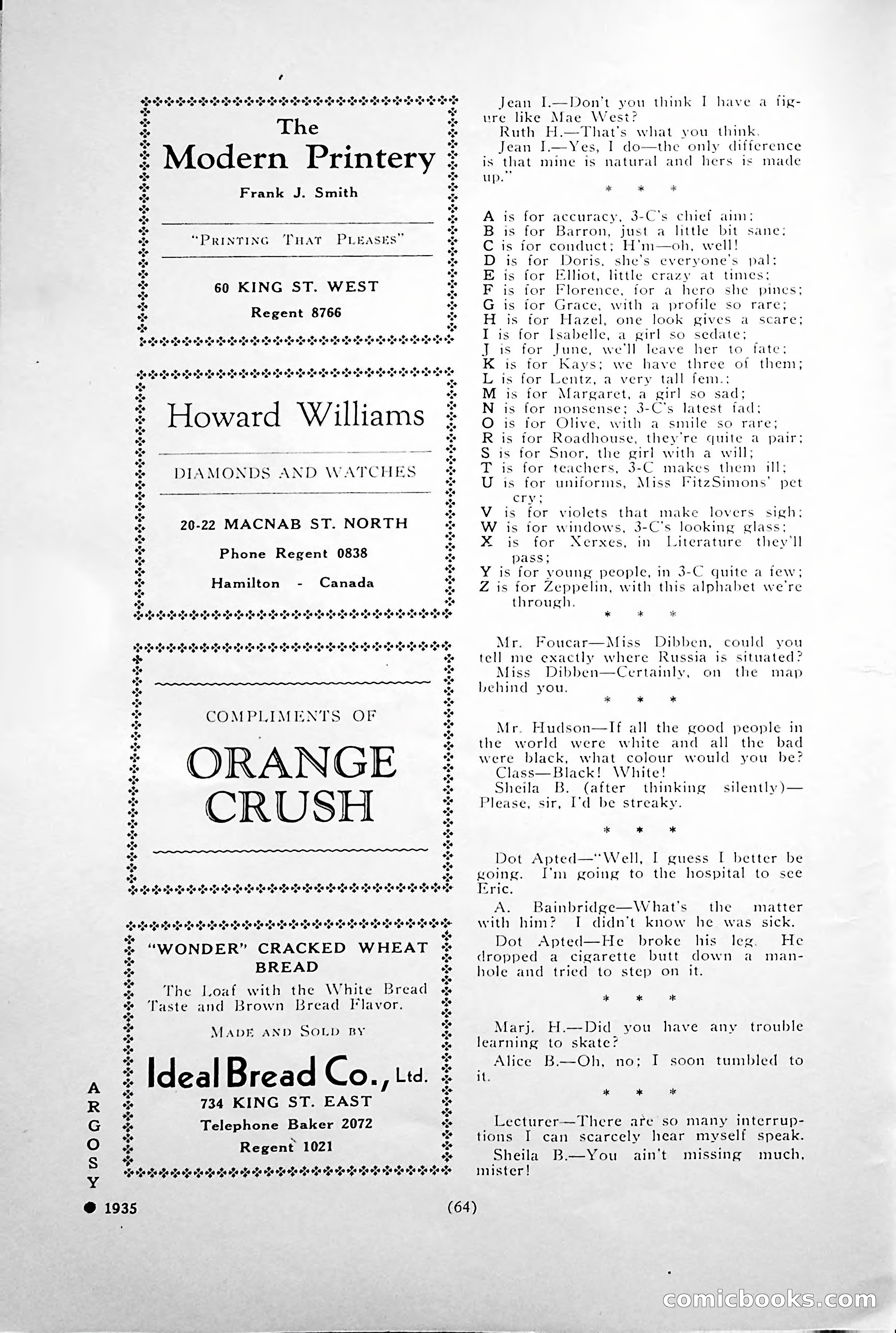 The Argosy, 1946 — page 68 of 100