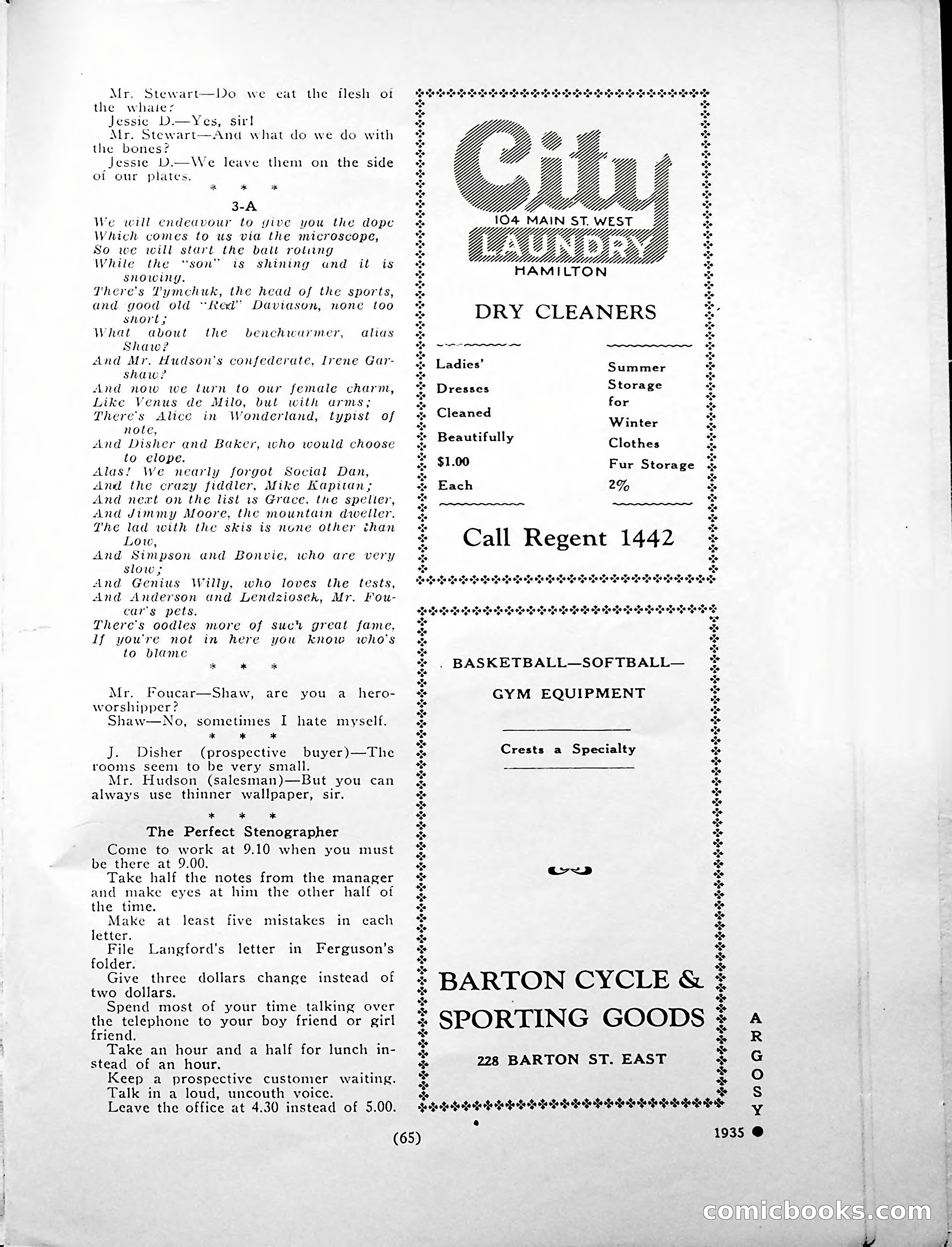 The Argosy, 1946 — page 69 of 100