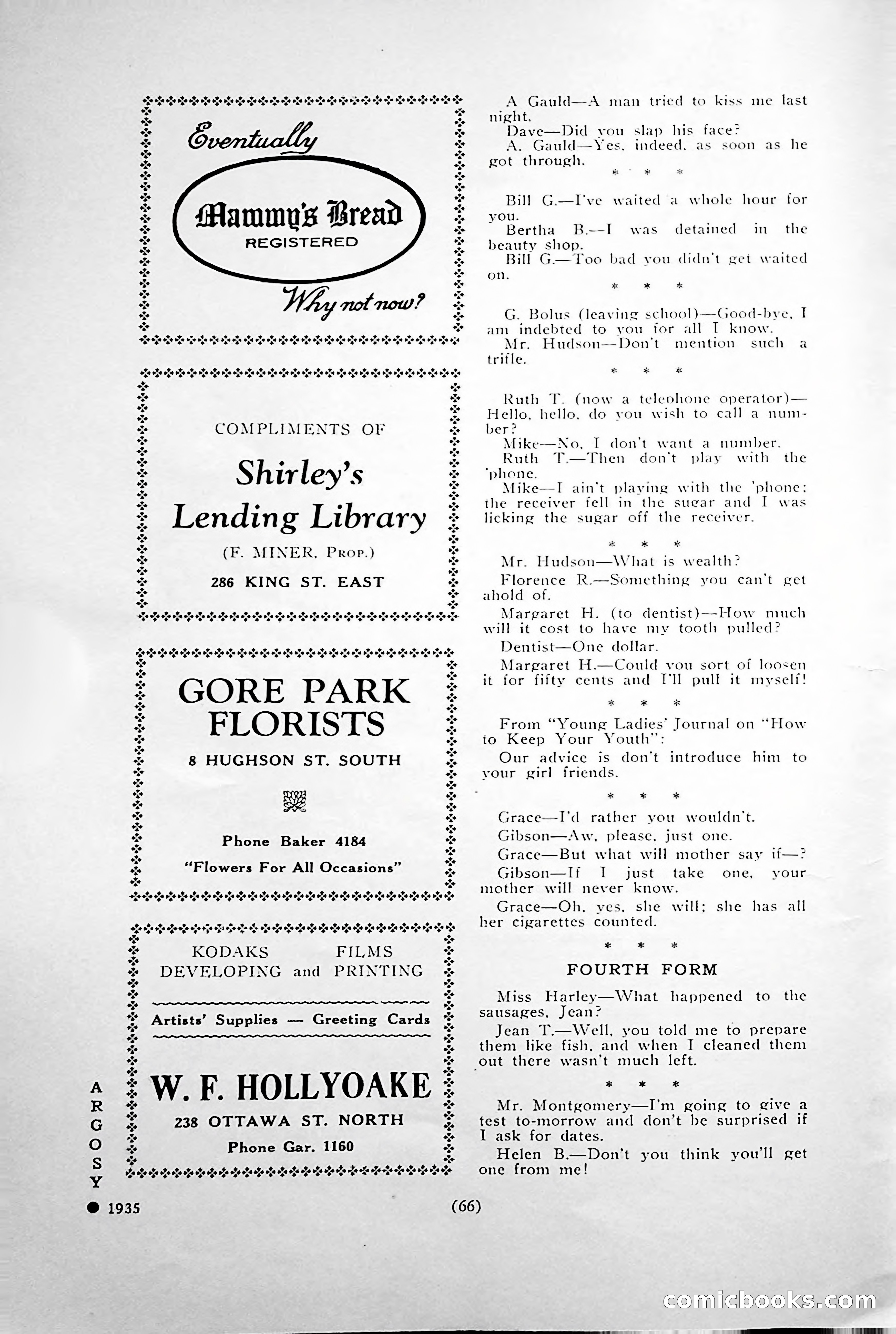 The Argosy, 1946 — page 70 of 100