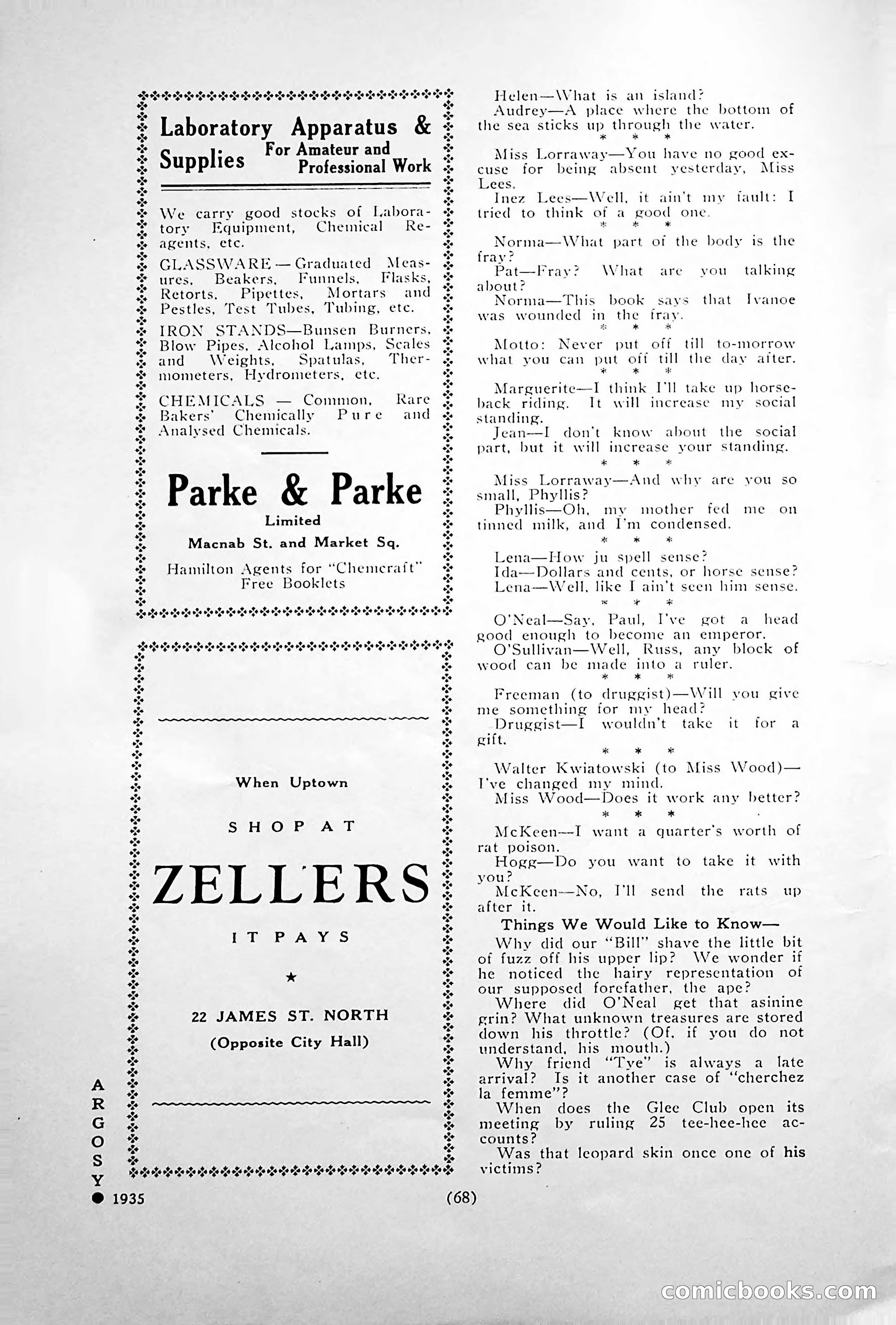 The Argosy, 1946 — page 72 of 100
