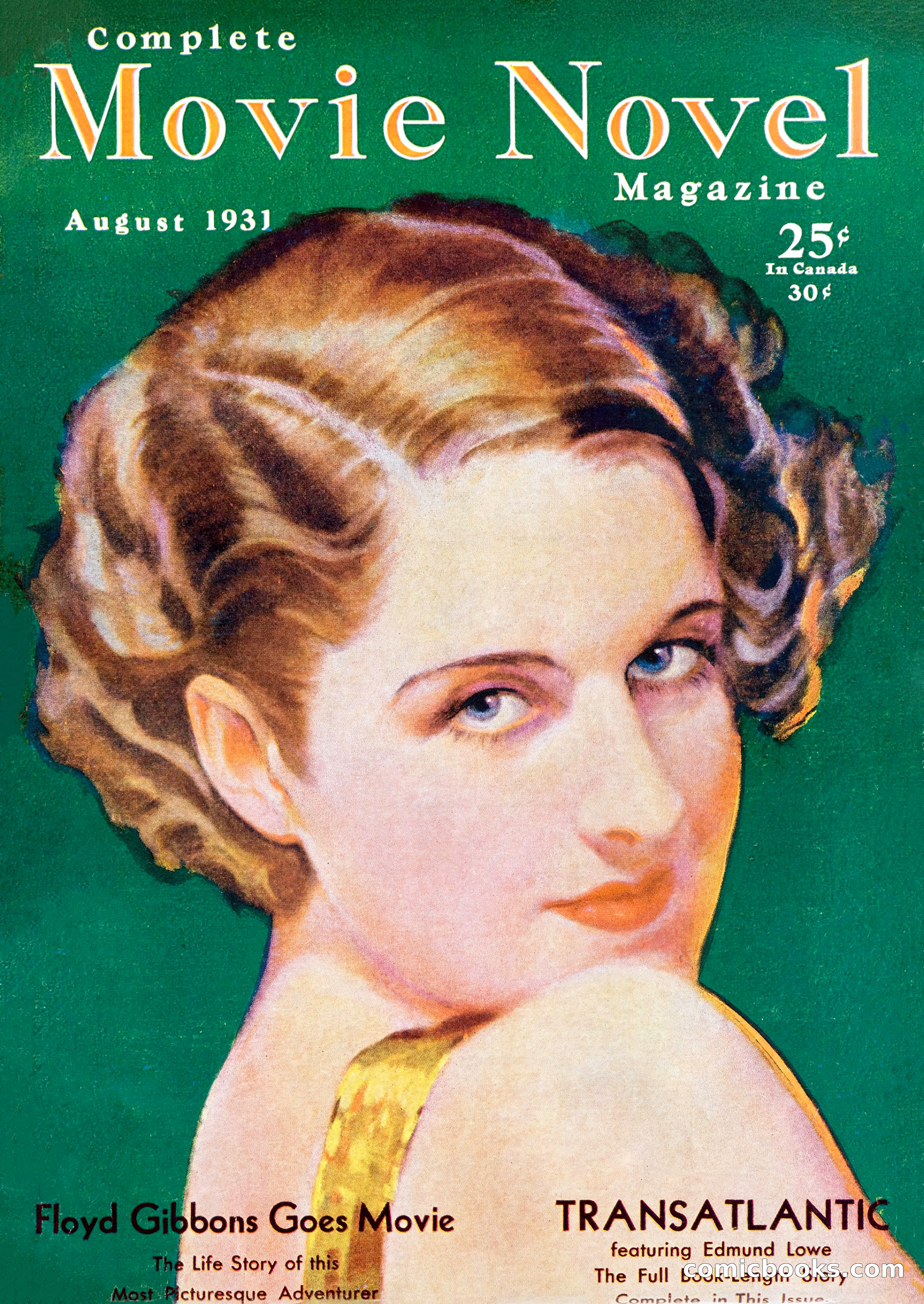 Complete Movie Novel Magazine, August 1931 — page 1 of 148