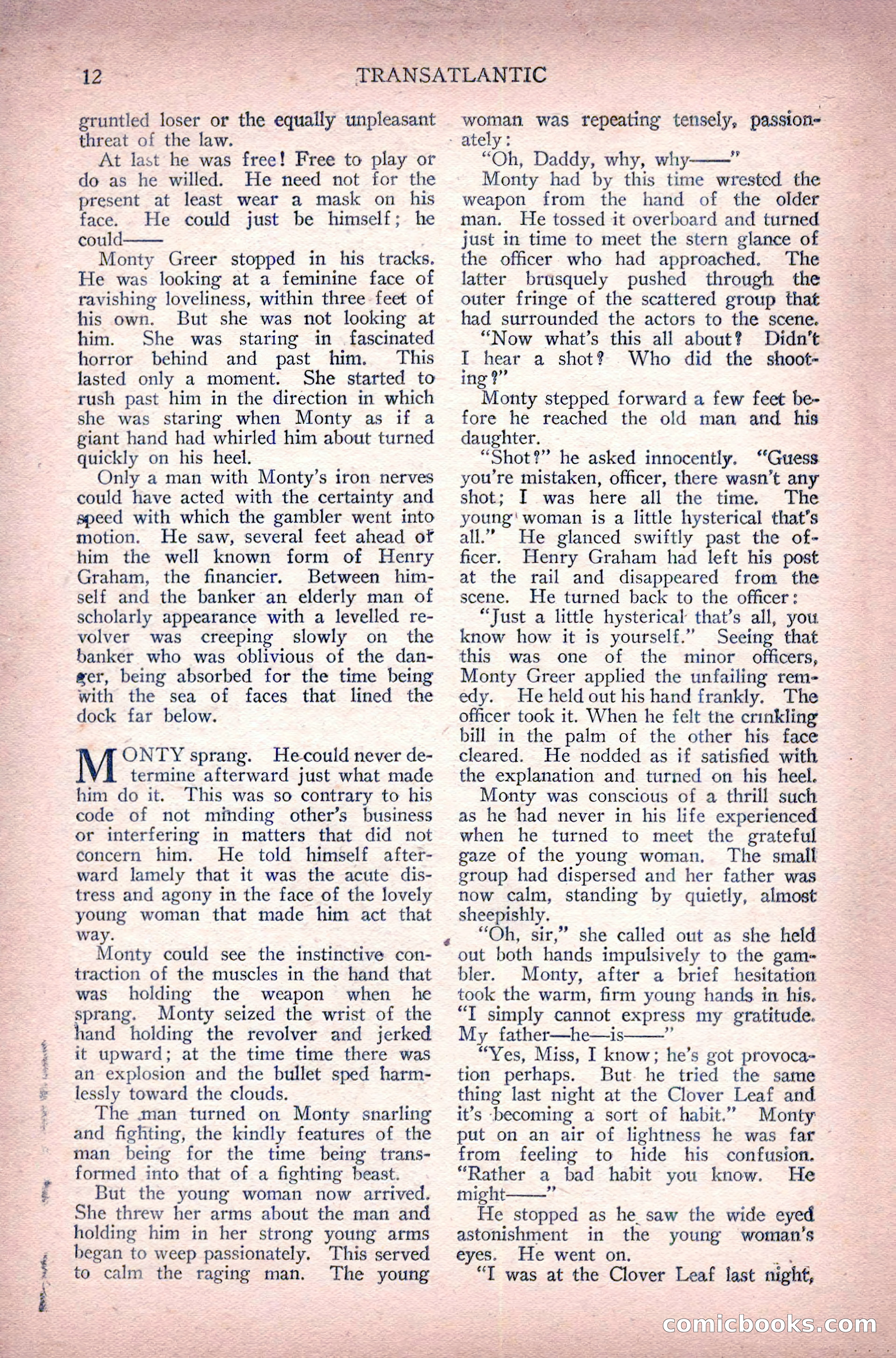 Complete Movie Novel Magazine, August 1931 — page 12 of 148