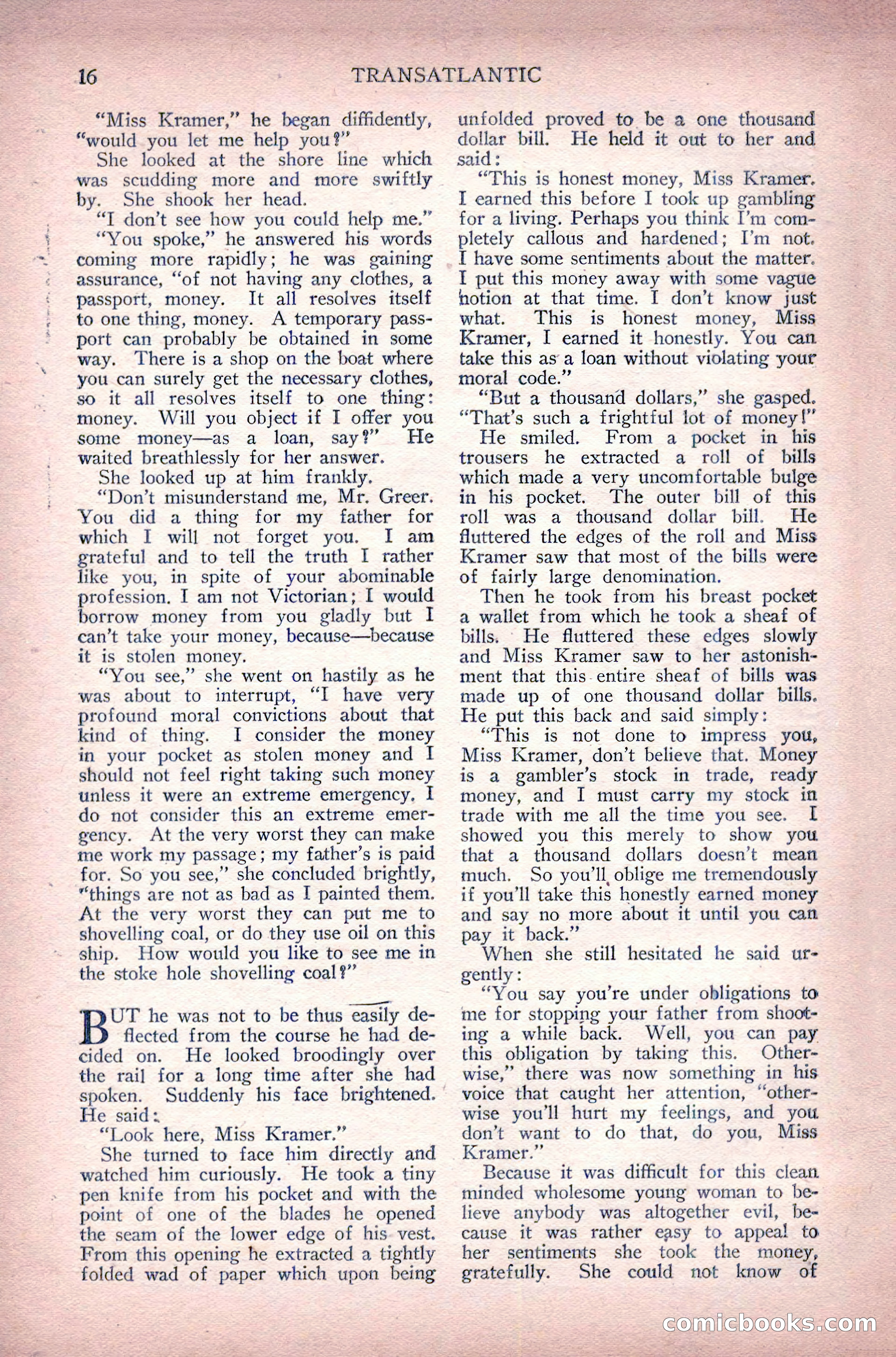 Complete Movie Novel Magazine, August 1931 — page 16 of 148