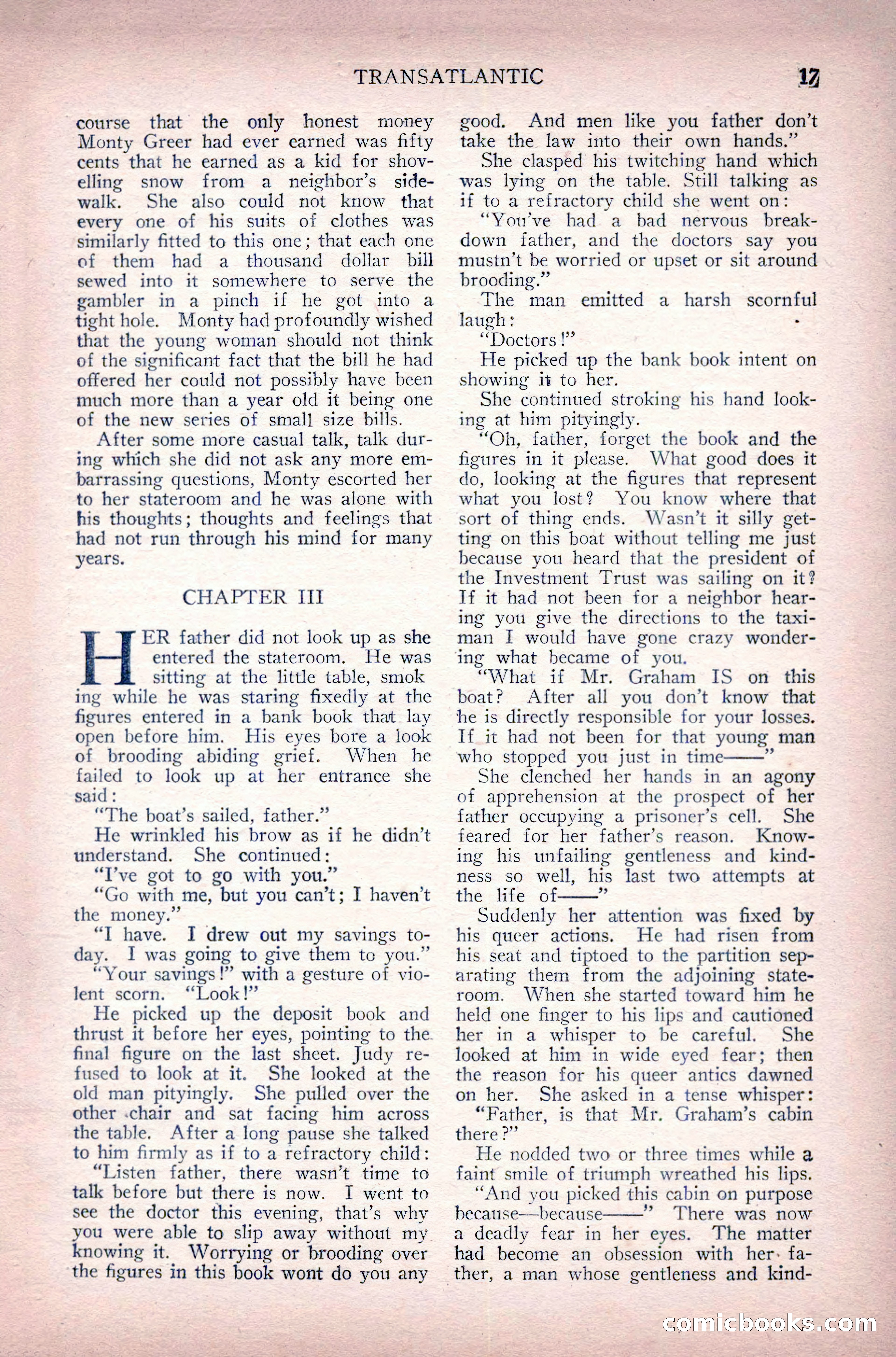 Complete Movie Novel Magazine, August 1931 — page 17 of 148