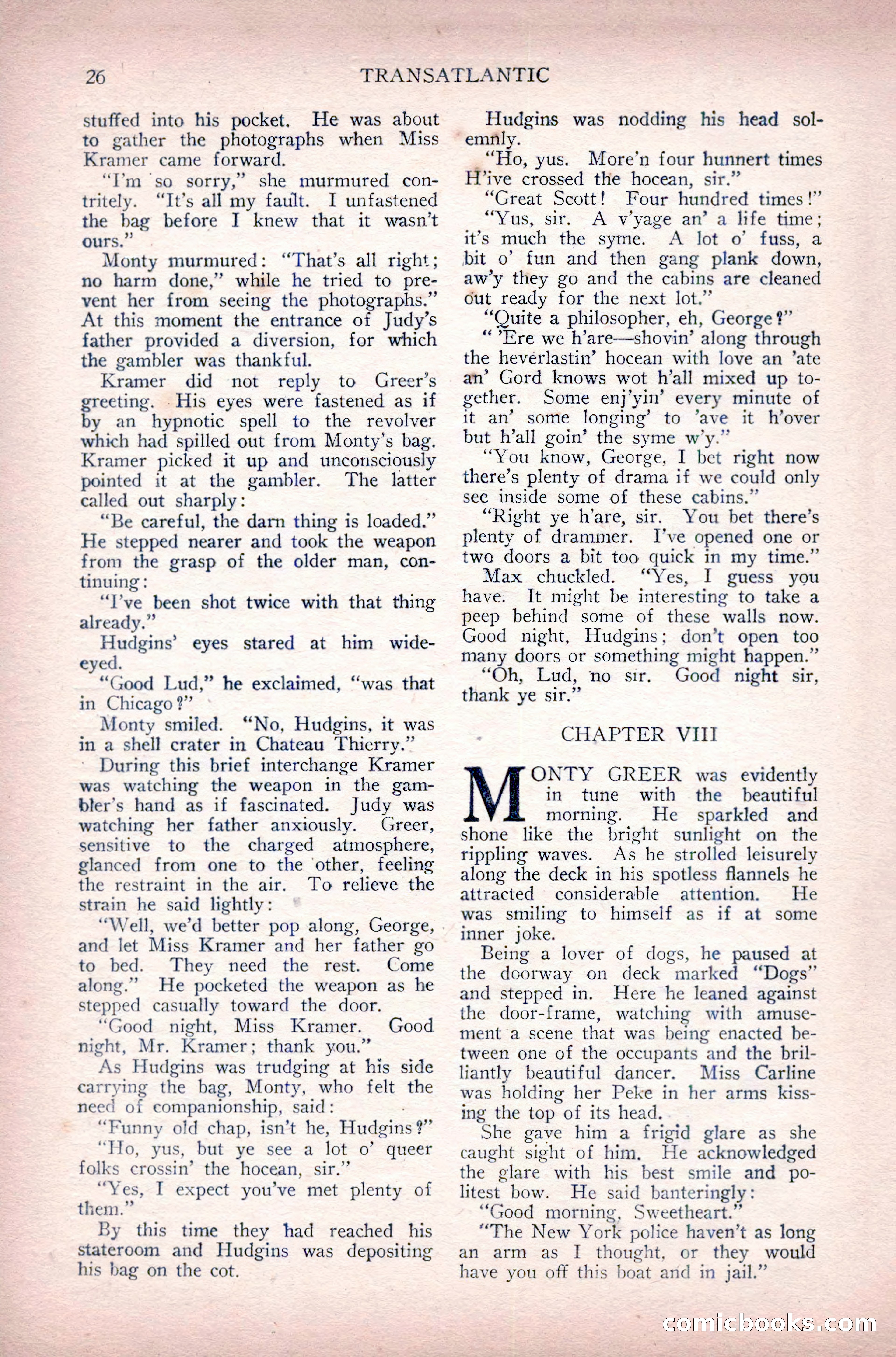 Complete Movie Novel Magazine, August 1931 — page 26 of 148