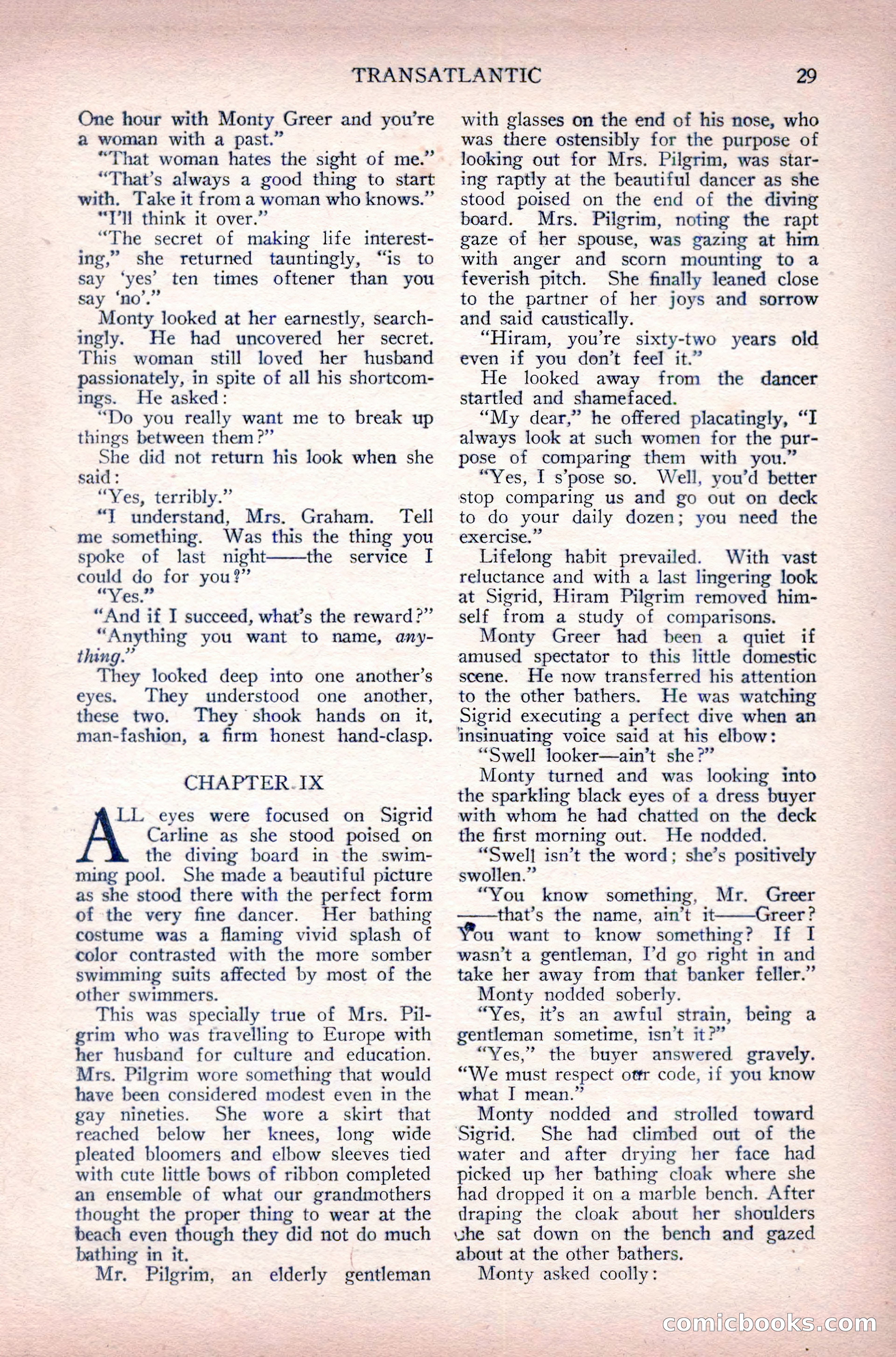 Complete Movie Novel Magazine, August 1931 — page 29 of 148